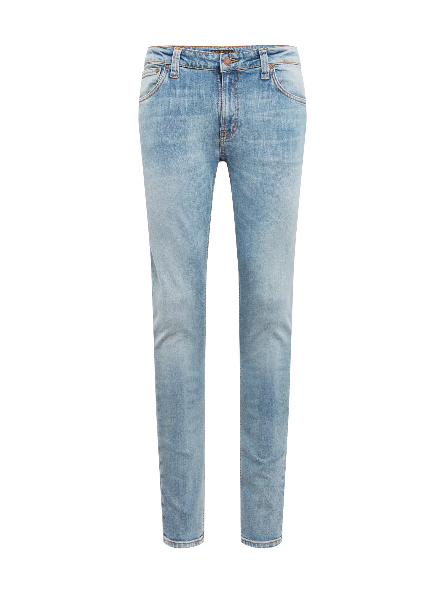 Nudie Jeans Co Heren Skinny Lin Lichtblauw nudie jeans co kopen in de aanbieding