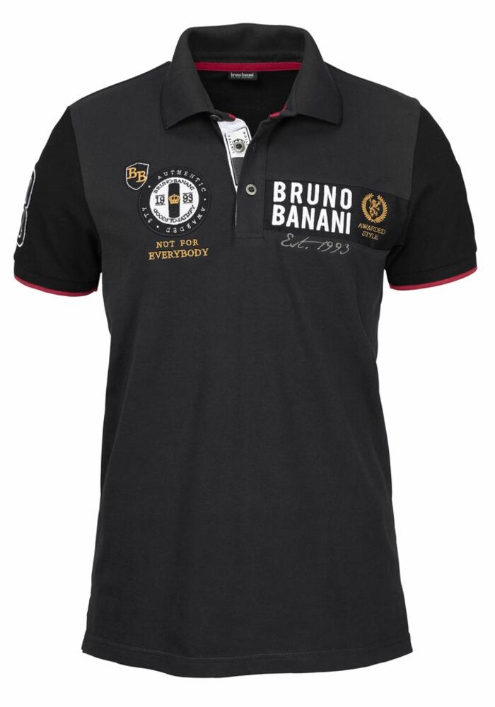Bruno Banani Poloshirt Herren Größe S anthrazit