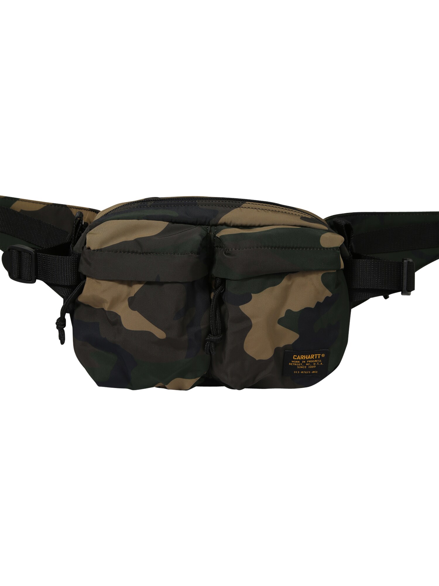 Carhartt WIP Rankinė ant juosmens  smėlio / žalia / juoda / tamsiai pilka