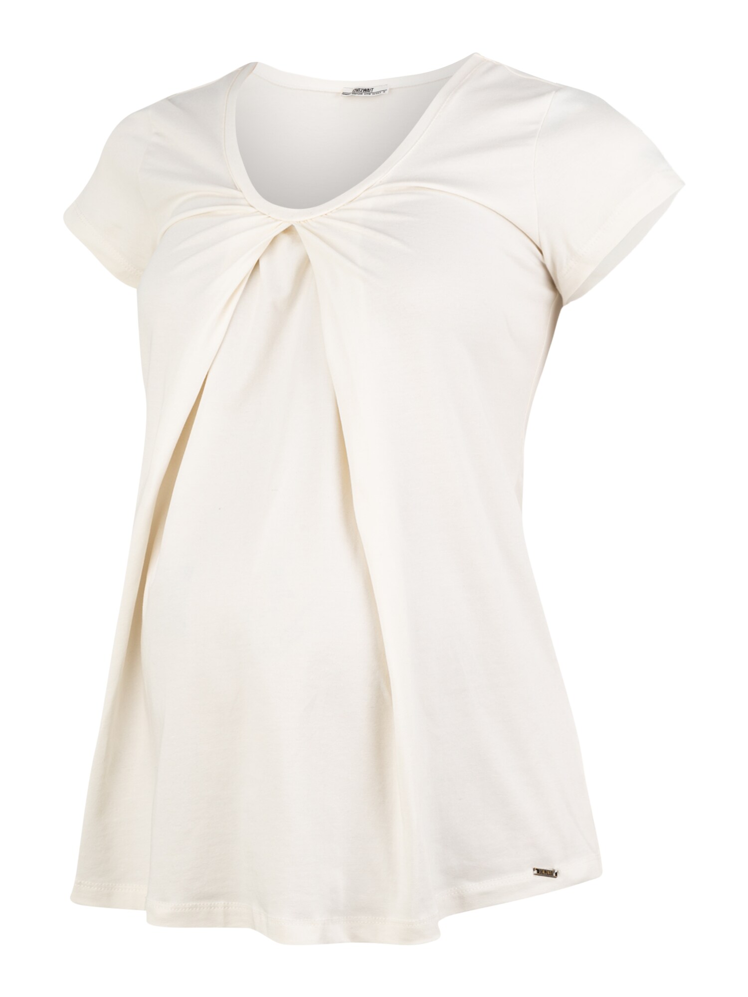LOVE2WAIT Tricou 'Nursing Organic Cotton'  alb murdar