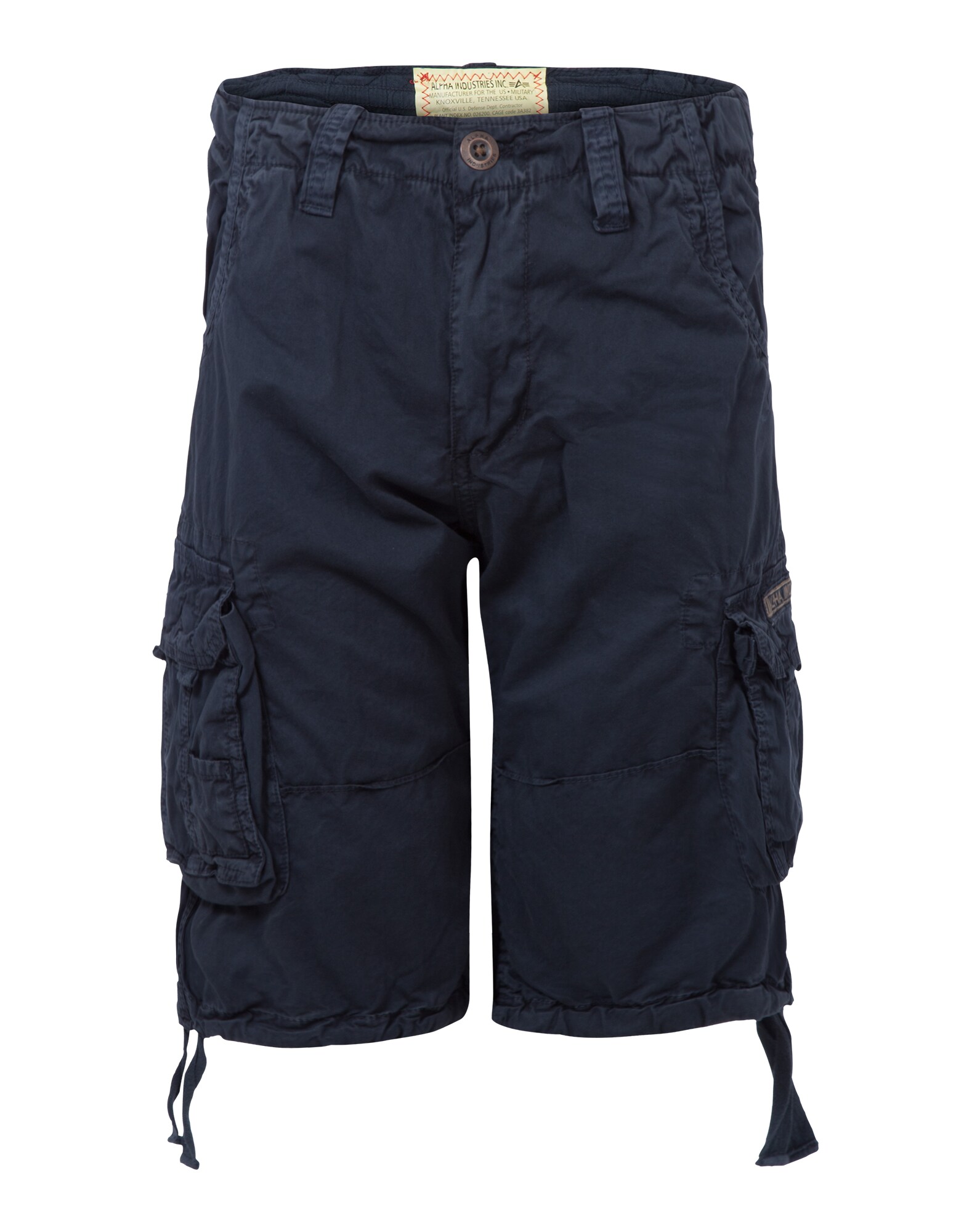 ALPHA INDUSTRIES Nohavice 'Jet'  námornícka modrá