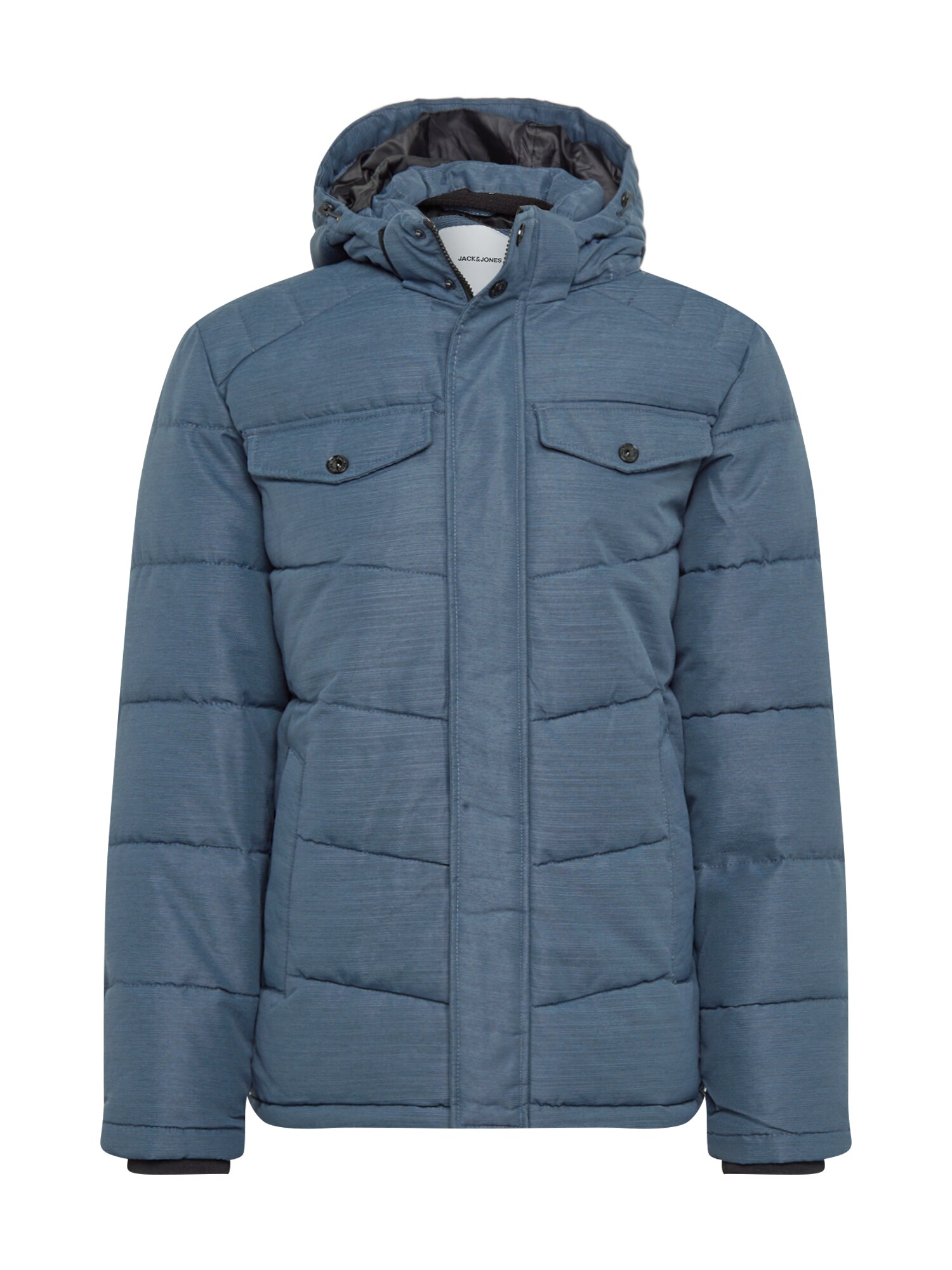 JACK & JONES Žieminė striukė  melsvai pilka