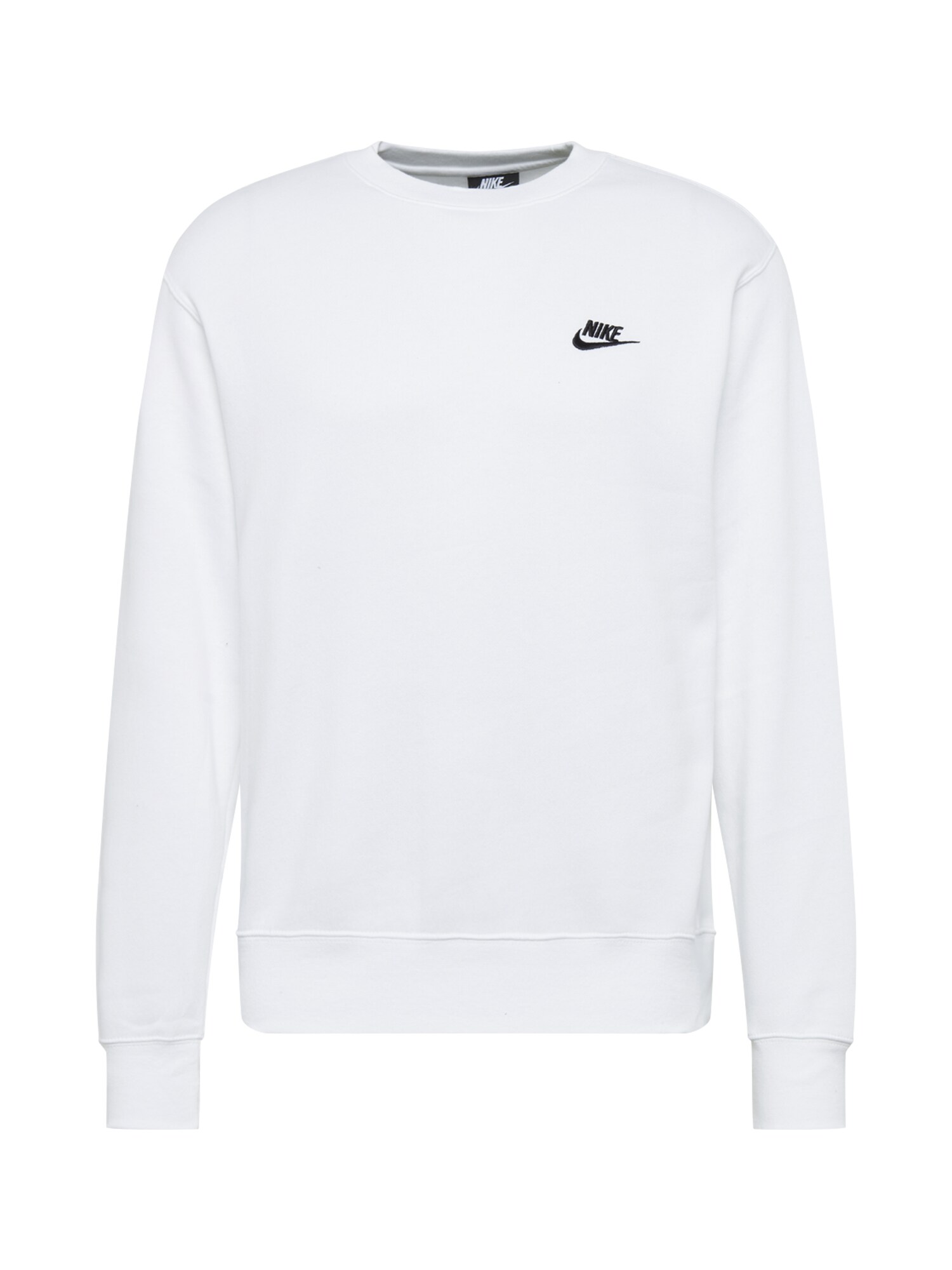 Nike Sportswear Mikina 'Club Fleece'  čierna / biela