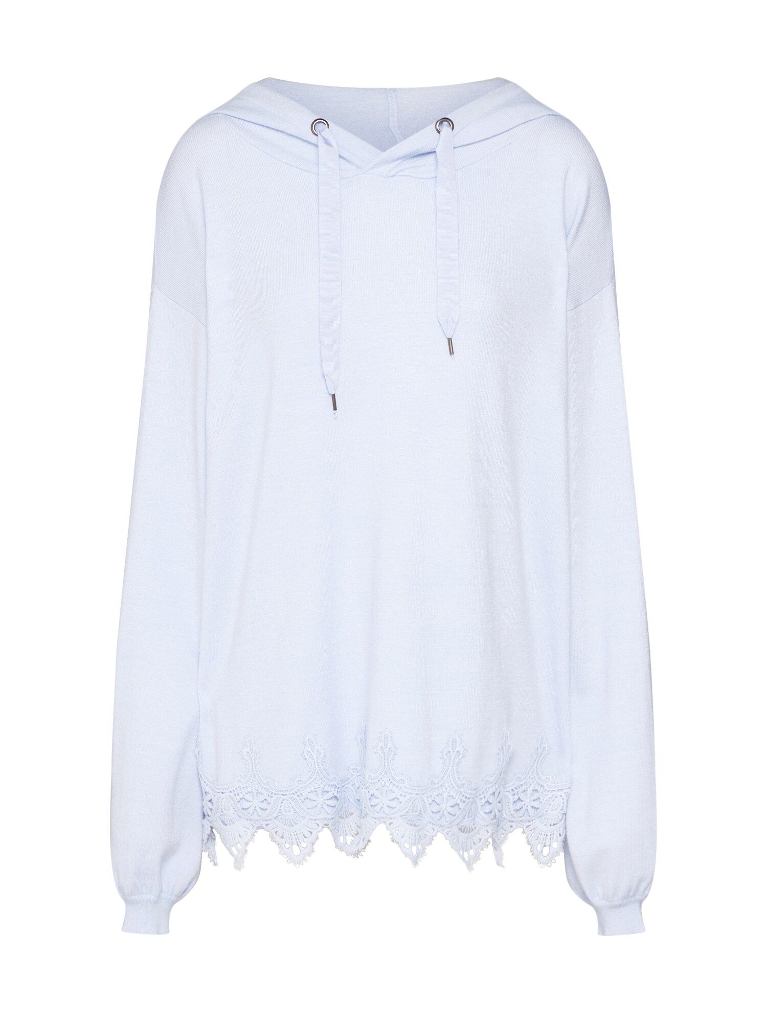 Cream Dames Trui Fia Hoody Lichtblauw cream kopen in de aanbieding