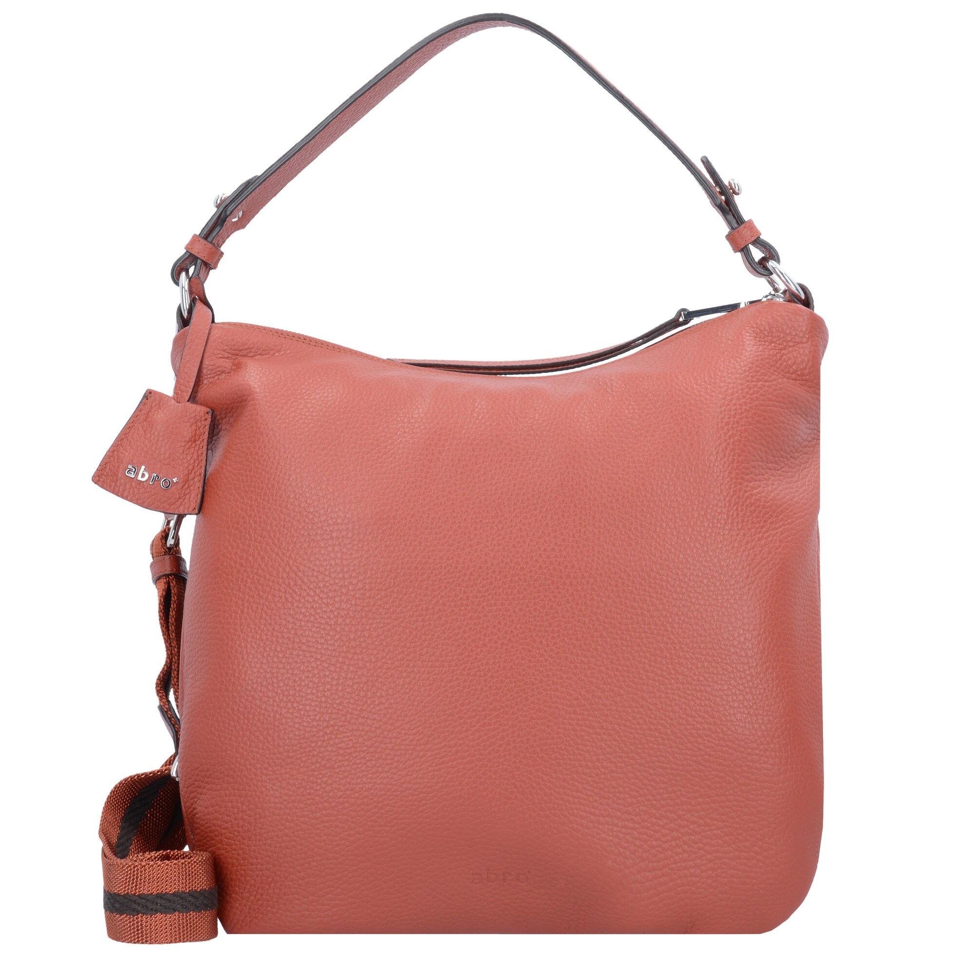 Abro Dames Schoudertas Adria Zalm Roze abro kopen in de aanbieding