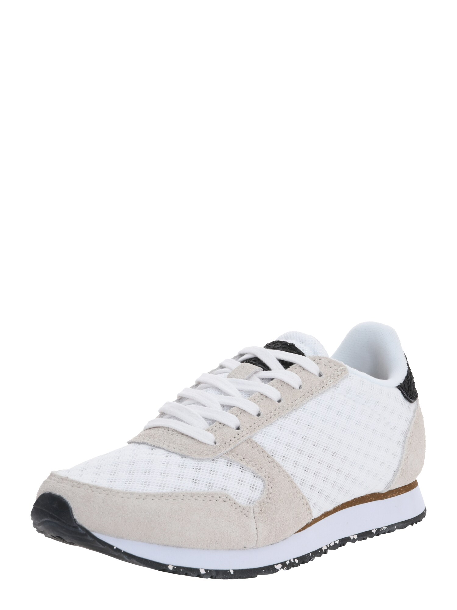 WODEN Sportbačiai be auliuko 'Ydun Suede Mesh II'  balta / smėlio