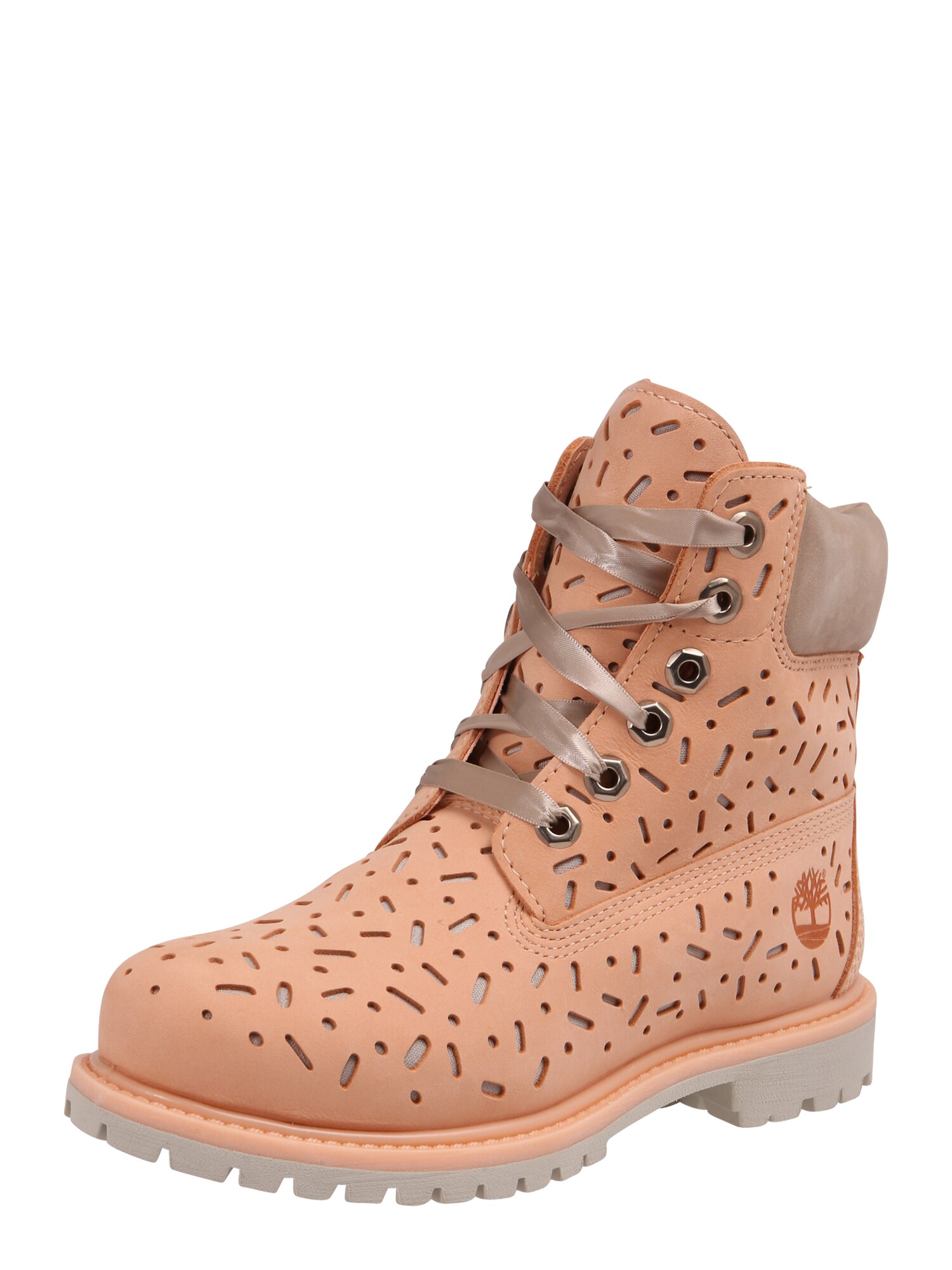 Timberland Dames Laarzen 6In Premium Boot Wperf Beige timberland kopen in de aanbieding
