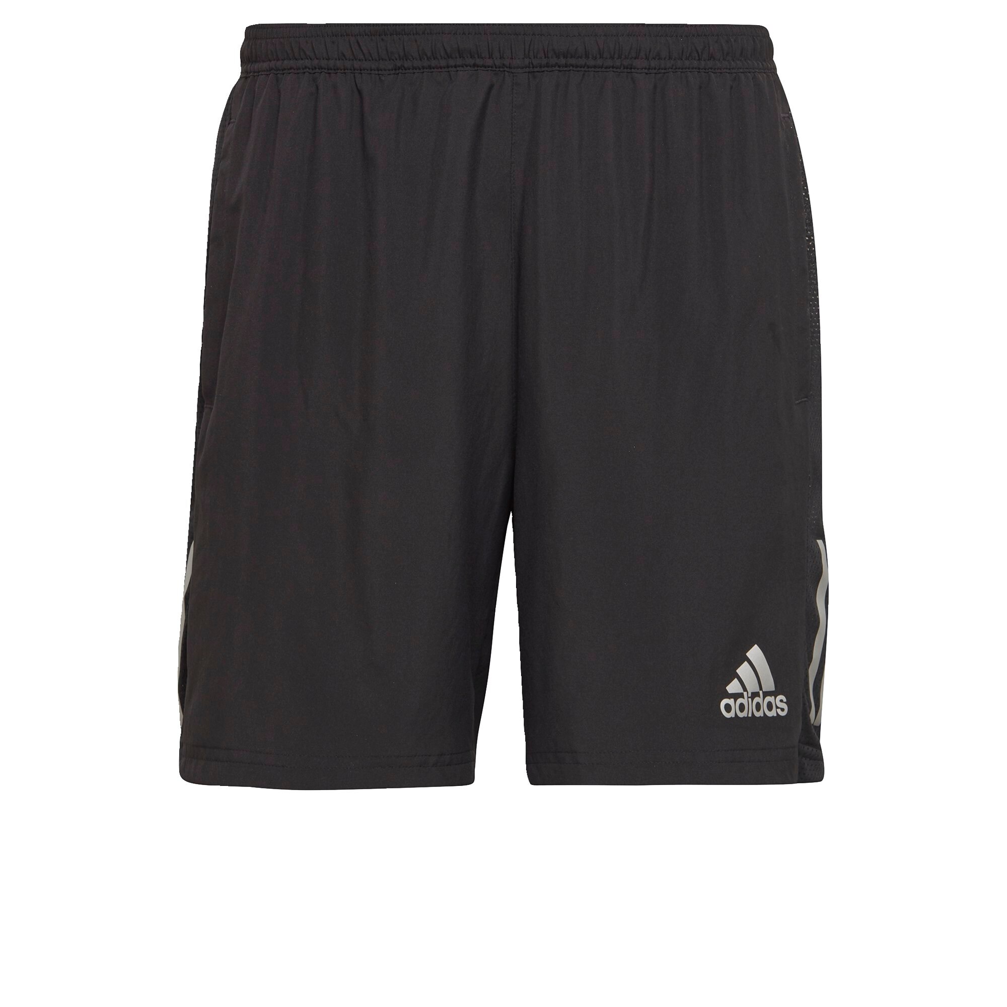 ADIDAS PERFORMANCE Sportinės kelnės 'Own the Run'  pilka / juoda / šviesiai pilka