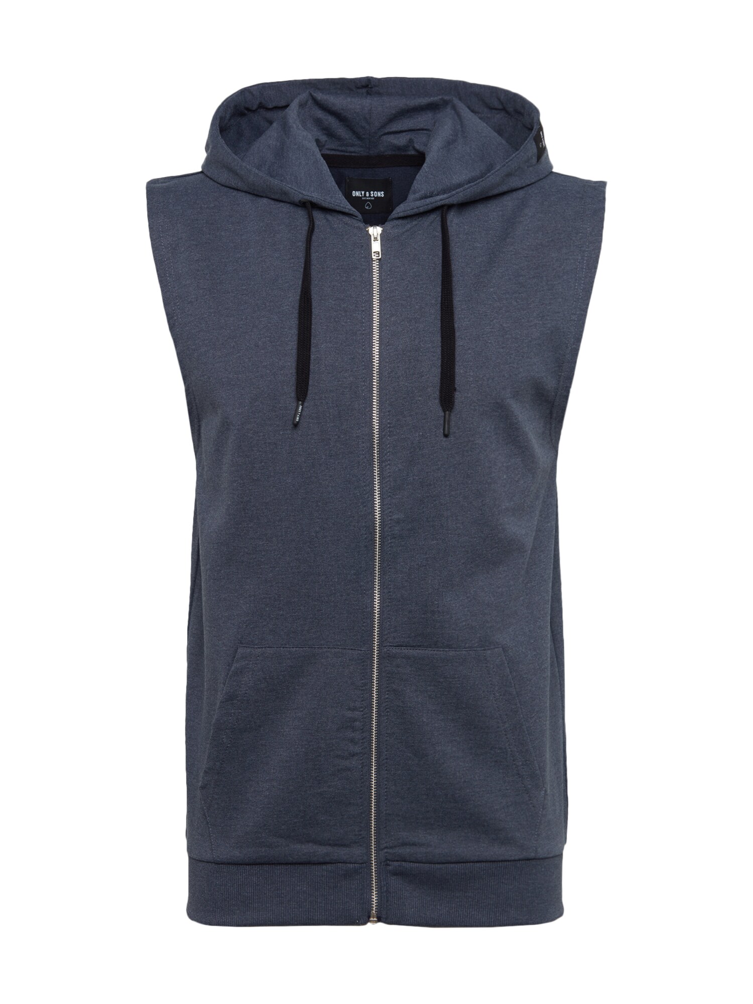 Only Sons Heren Sweatvest Blauw only sons kopen in de aanbieding