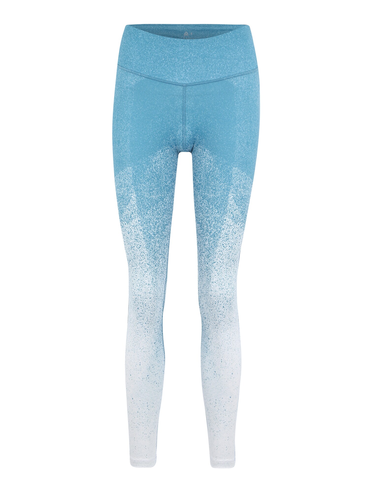Reebok Dames Sportbroek Smoky Blue Wit reebok kopen in de aanbieding