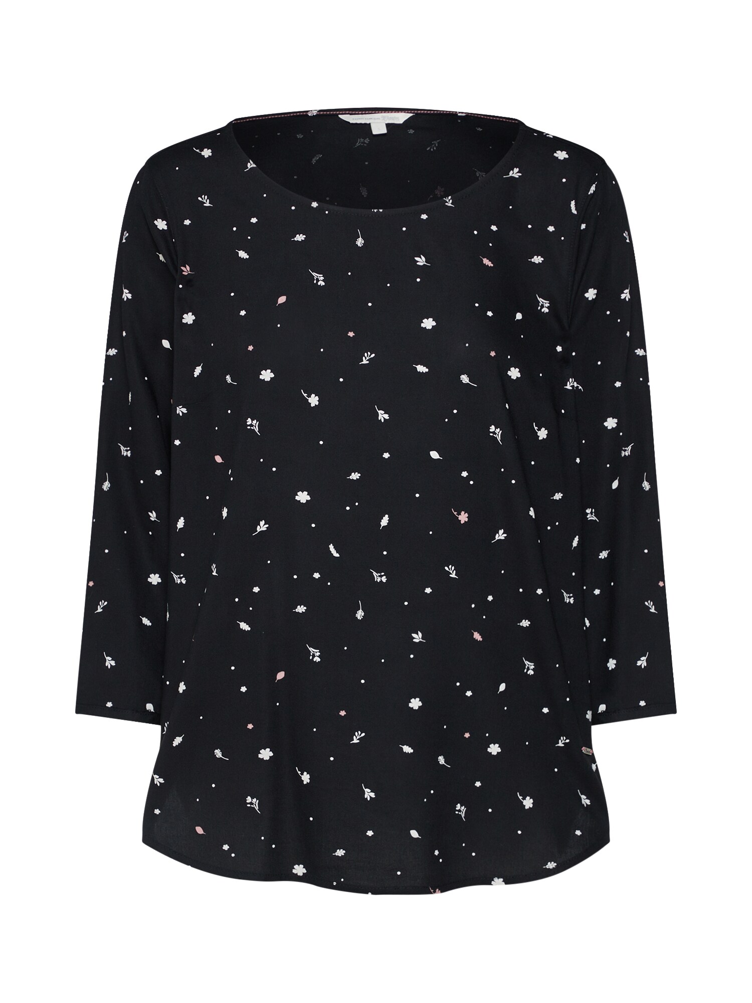 Tom Tailor Denim Dames Tuniek Zwart Wit tom tailor denim kopen in de aanbieding