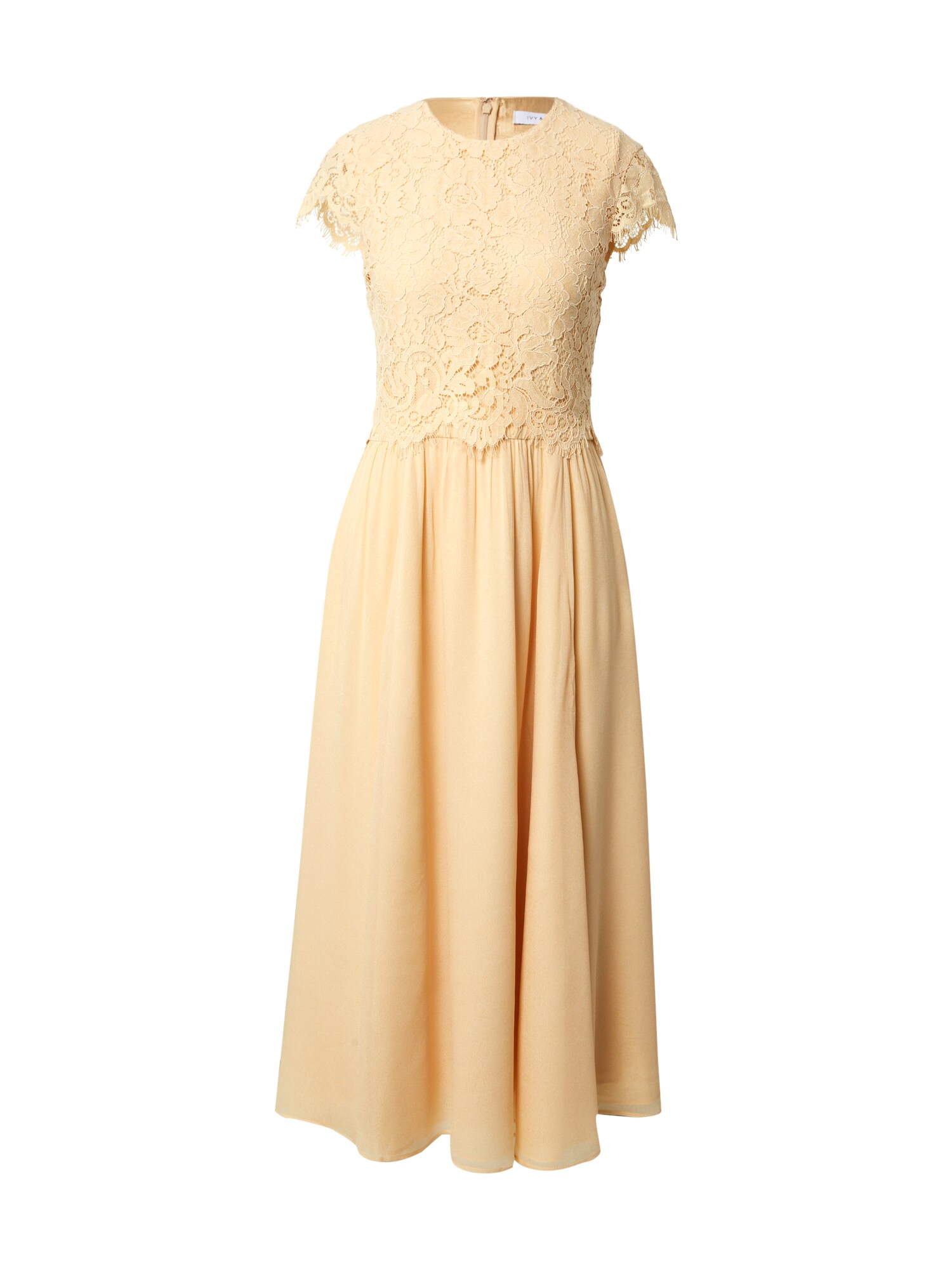IVY & OAK Kokteilinė suknelė 'DRESS 2IN1 ANKLE'  kremo / citrinos spalva