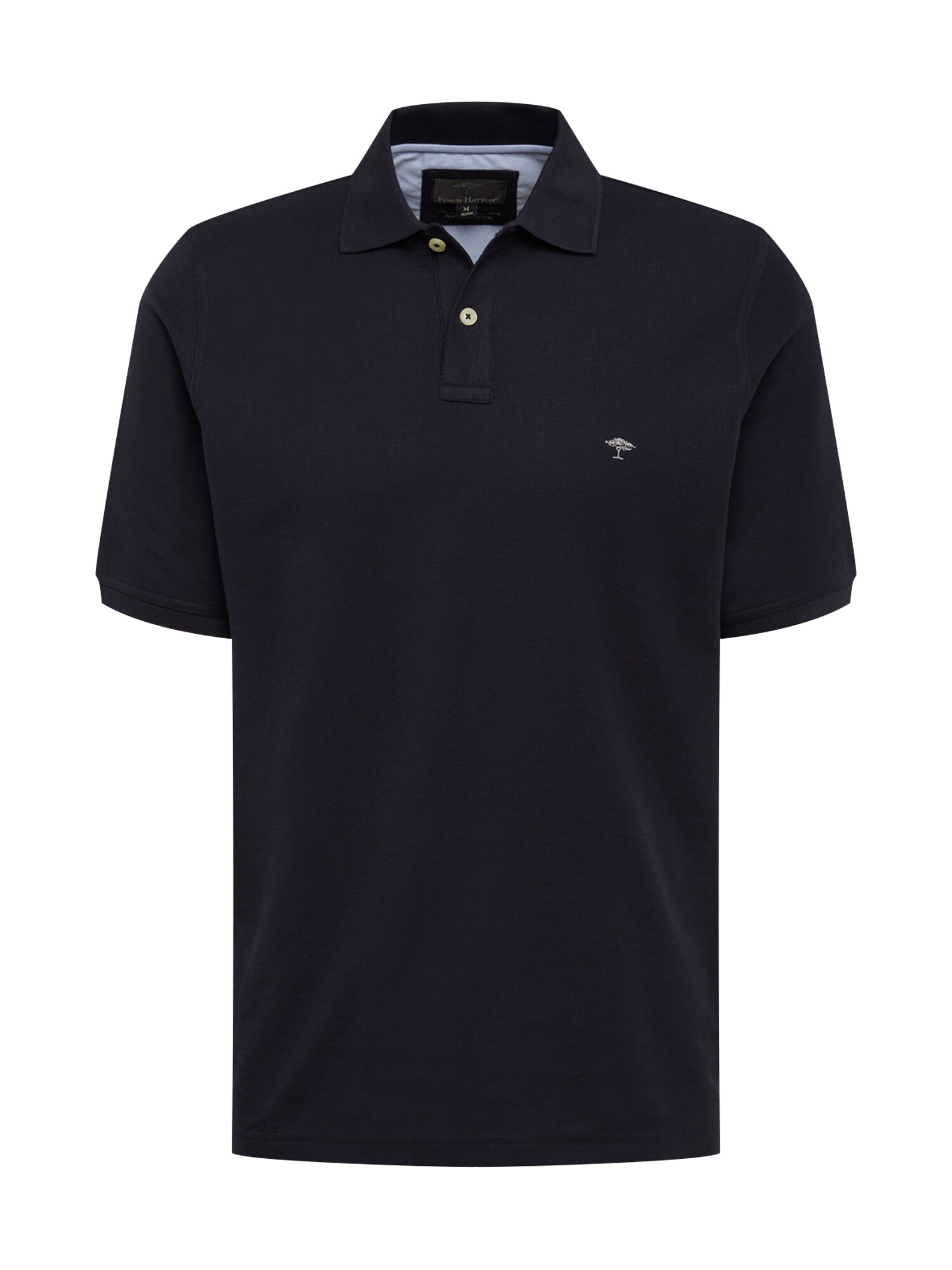 Fynchhatton Fynch Hatton Heren Shirt Polo Basic Donkerblauw fynchhatton kopen in de aanbieding