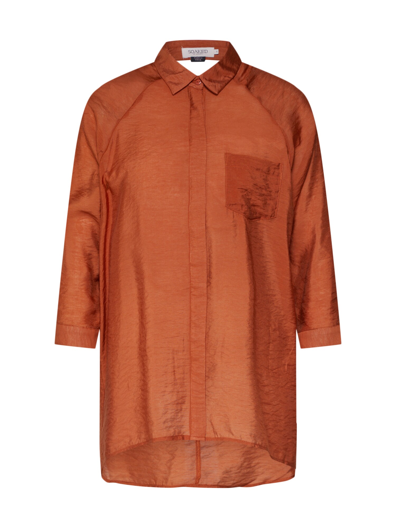 Soaked In Luxury Dames Blouse Althea Roestbruin soaked in luxury kopen in de aanbieding