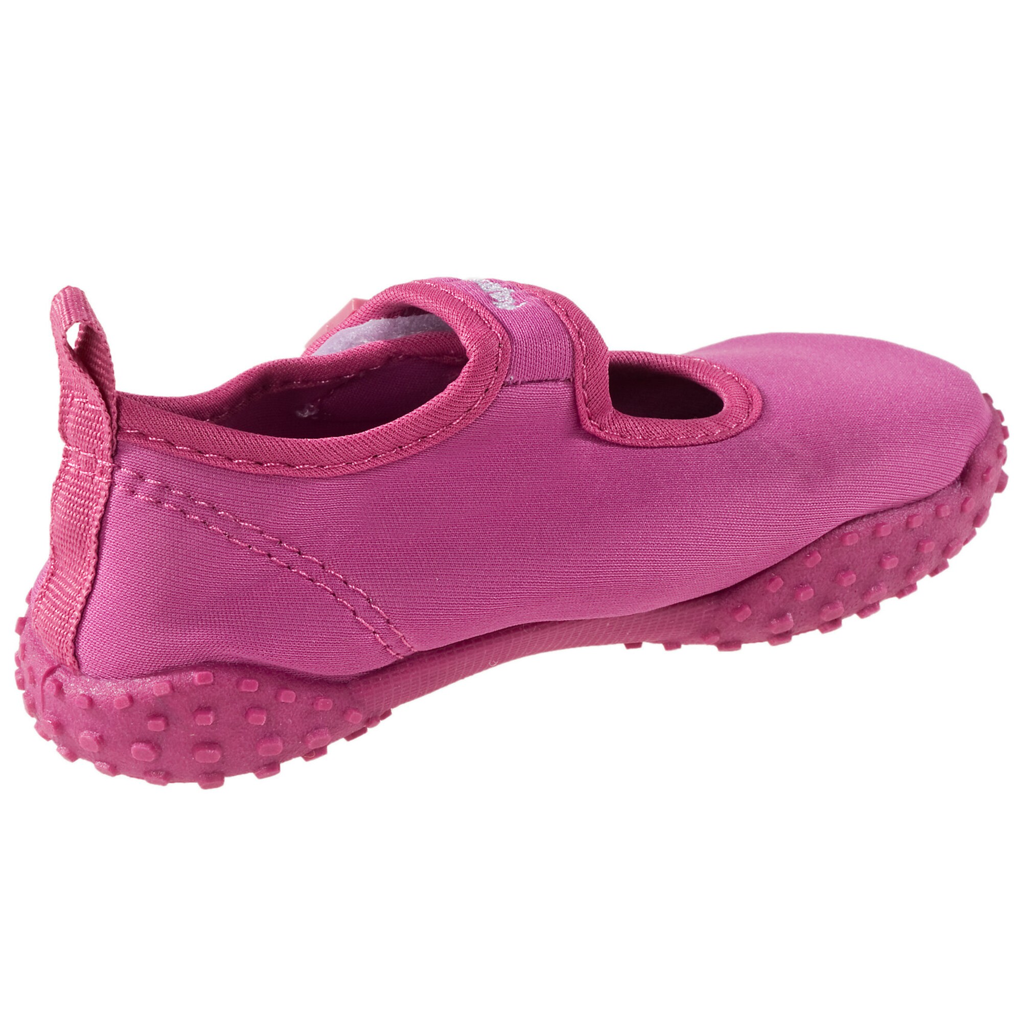 PLAYSHOES Plážové / kúpacie topánky 'Glückskäfer' tmavoružová (obrázok 3)