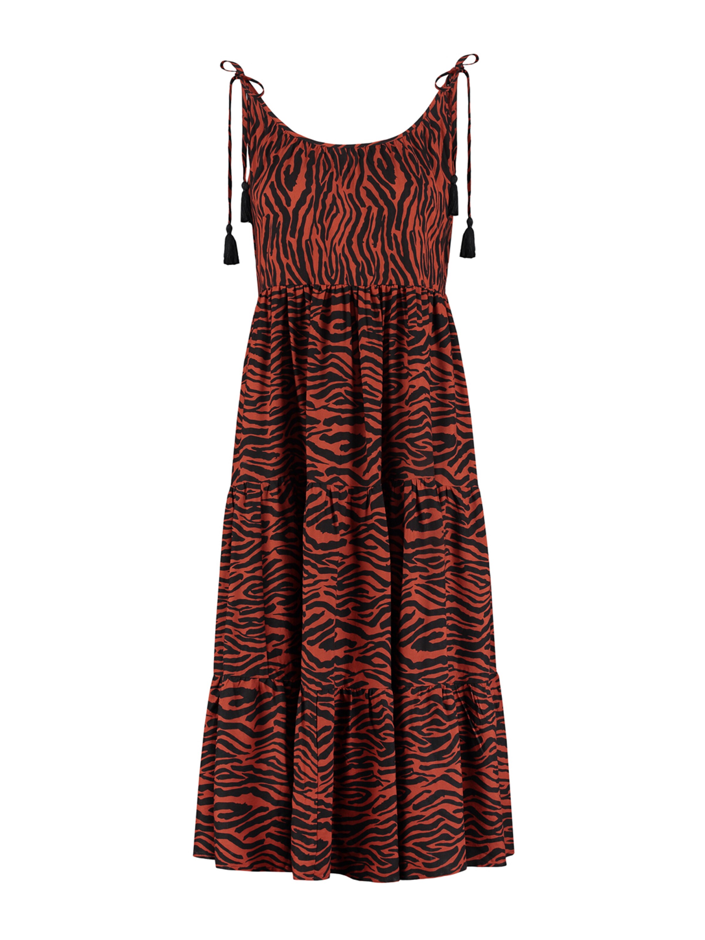 Shiwi Haljina za plažu  tamno crvena / crna