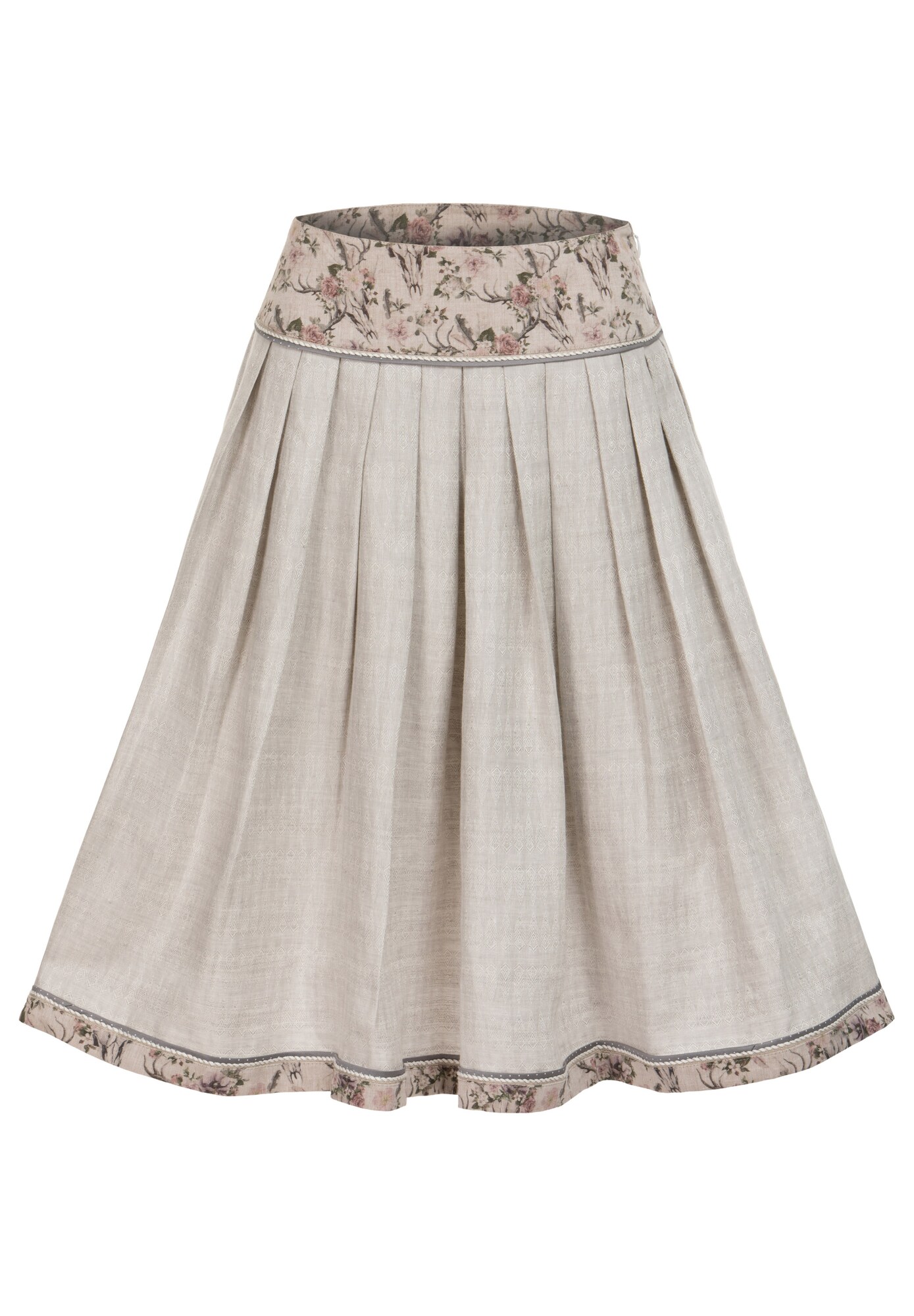 Stockerpoint Dames Klederdracht Rok Mio Beige Gemengde Kleuren Rosa stockerpoint kopen in de aanbieding