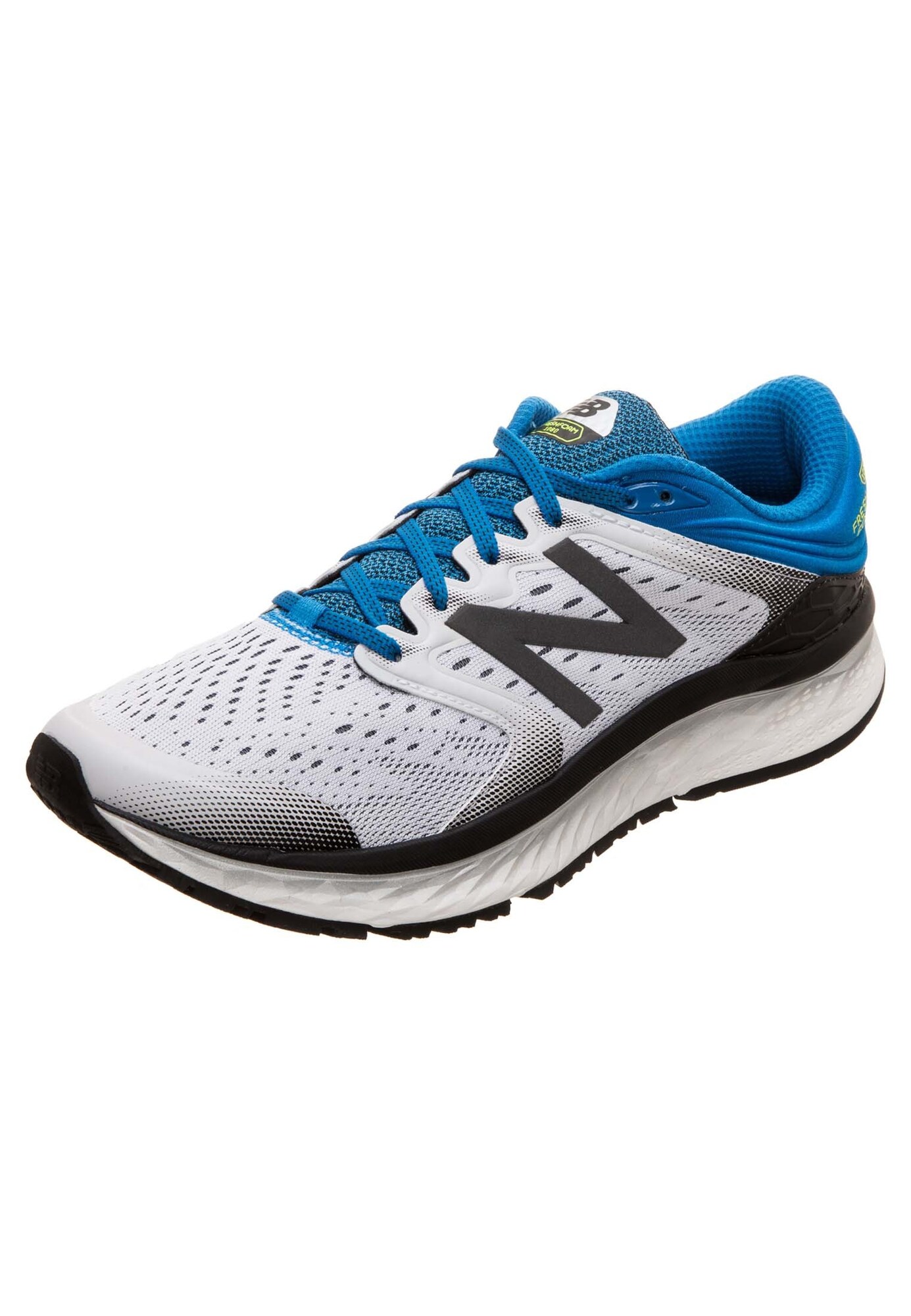 New Balance Heren Loopschoen Freshfoam 1080V8 Blauw Lichtgrijs Zwart new balance kopen in de aanbieding