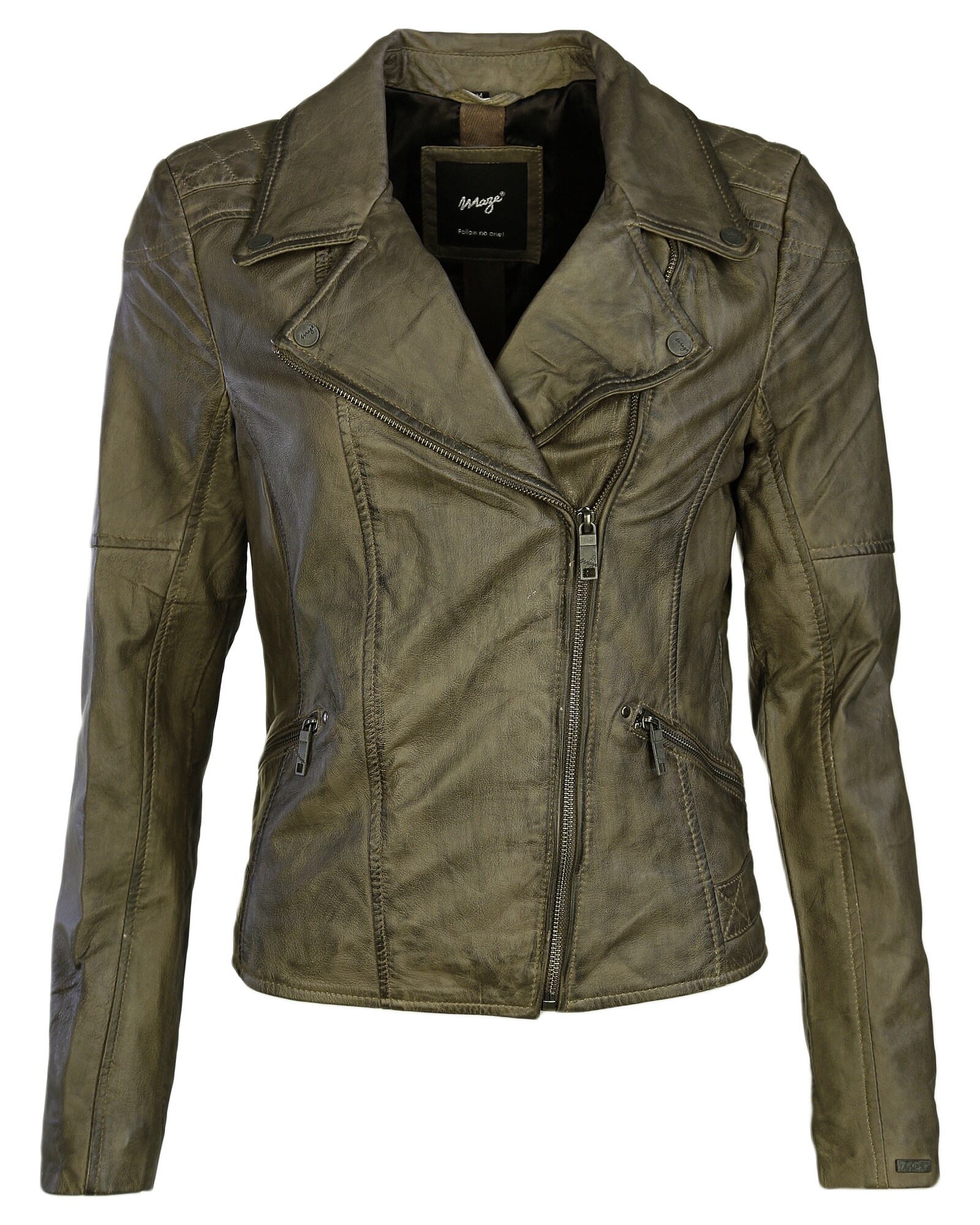 Maze Dames Tussenjas Belma Olijfgroen maze kopen in de aanbieding