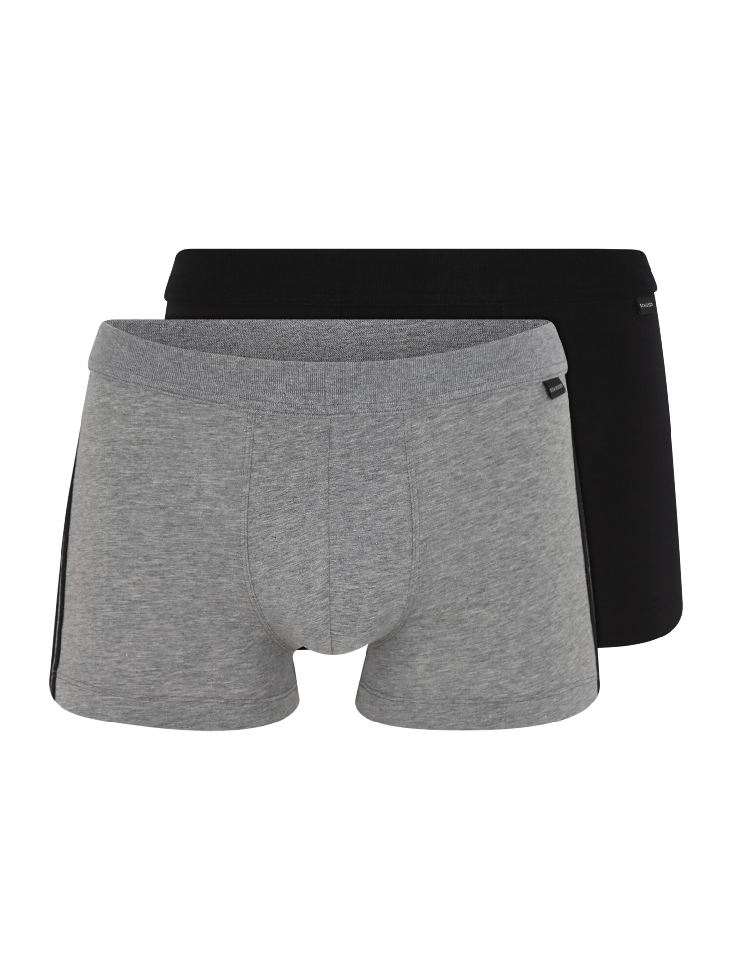 SCHIESSER Boxer trumpikės  pilka / juoda
