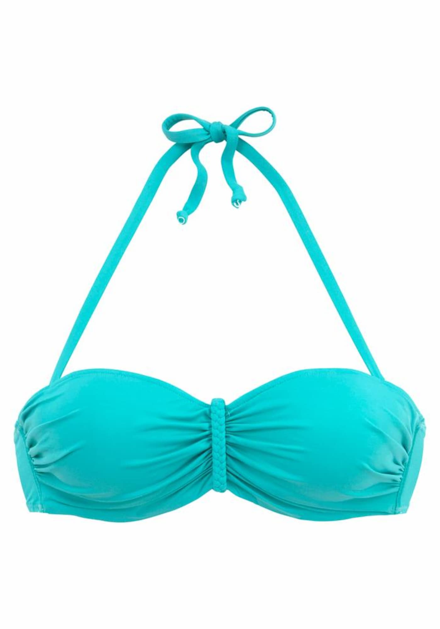BUFFALO Bikini felső 'Happy'  türkiz akciós termékkép 1