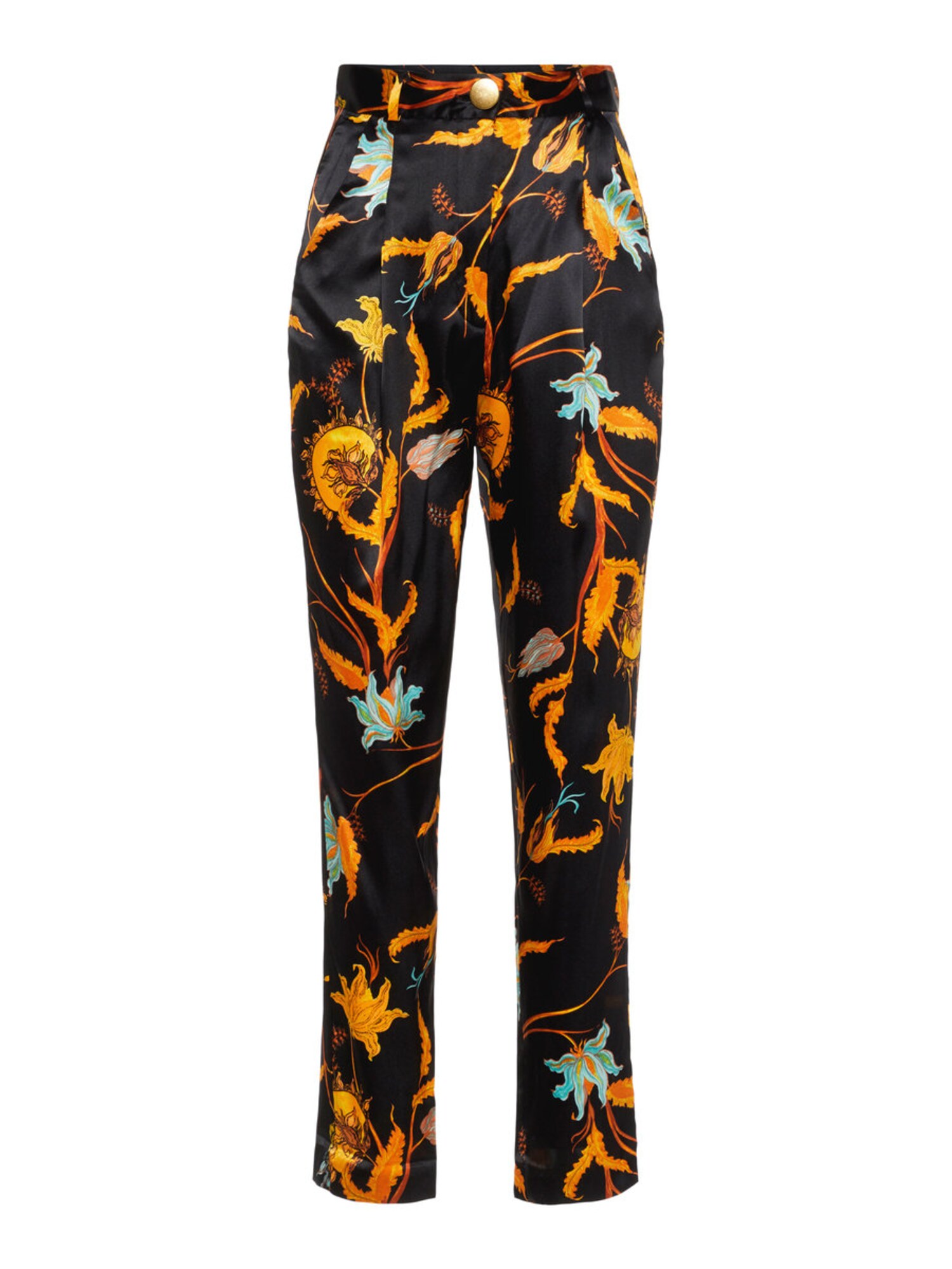 Postyr Dames Broek Sinaasappel Zwart postyr kopen in de aanbieding