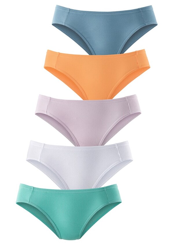 PETITE FLEUR, Slip, kék, zöld, lila, narancs & fehér, 1 kép a 5 közül