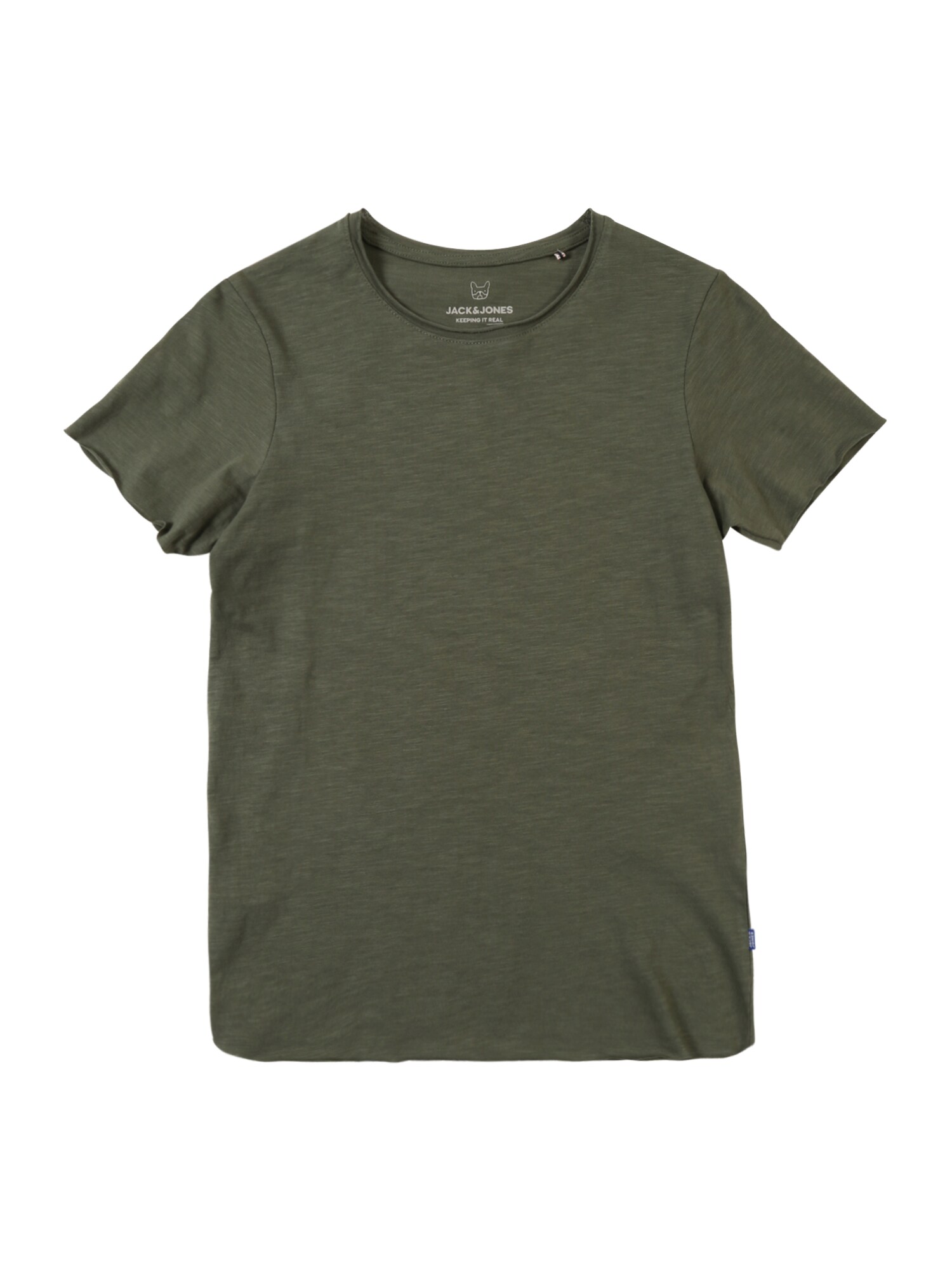 Jack Jones Junior Jongens Shirt Bas Groen jack jones junior kopen in de aanbieding