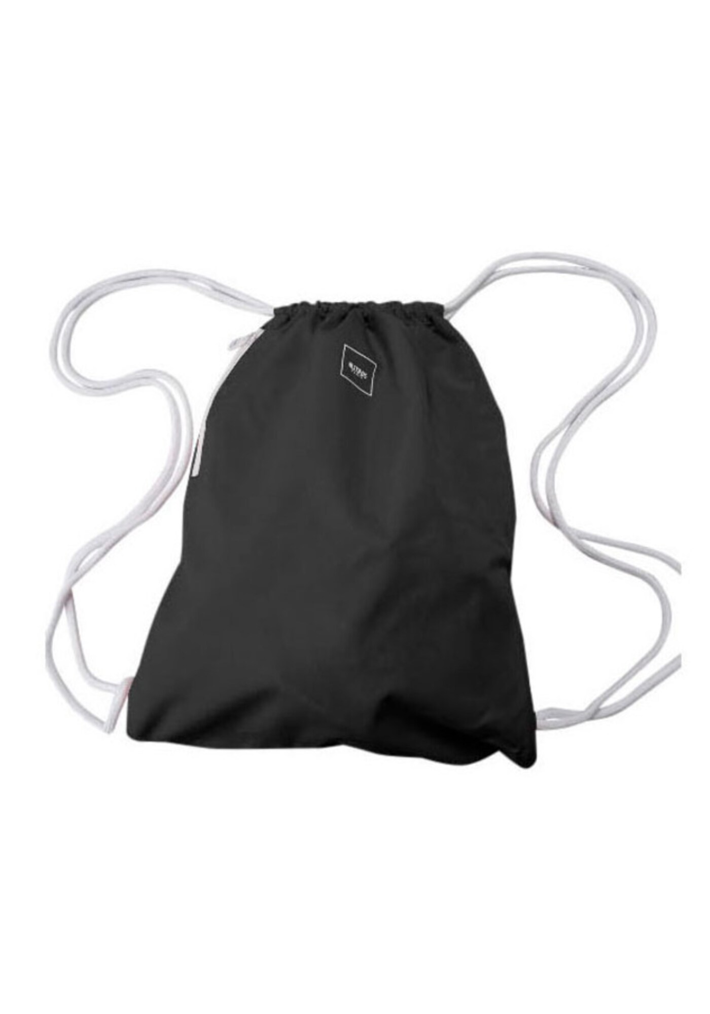 MSTRDS Ghiozdan sac  negru / alb
