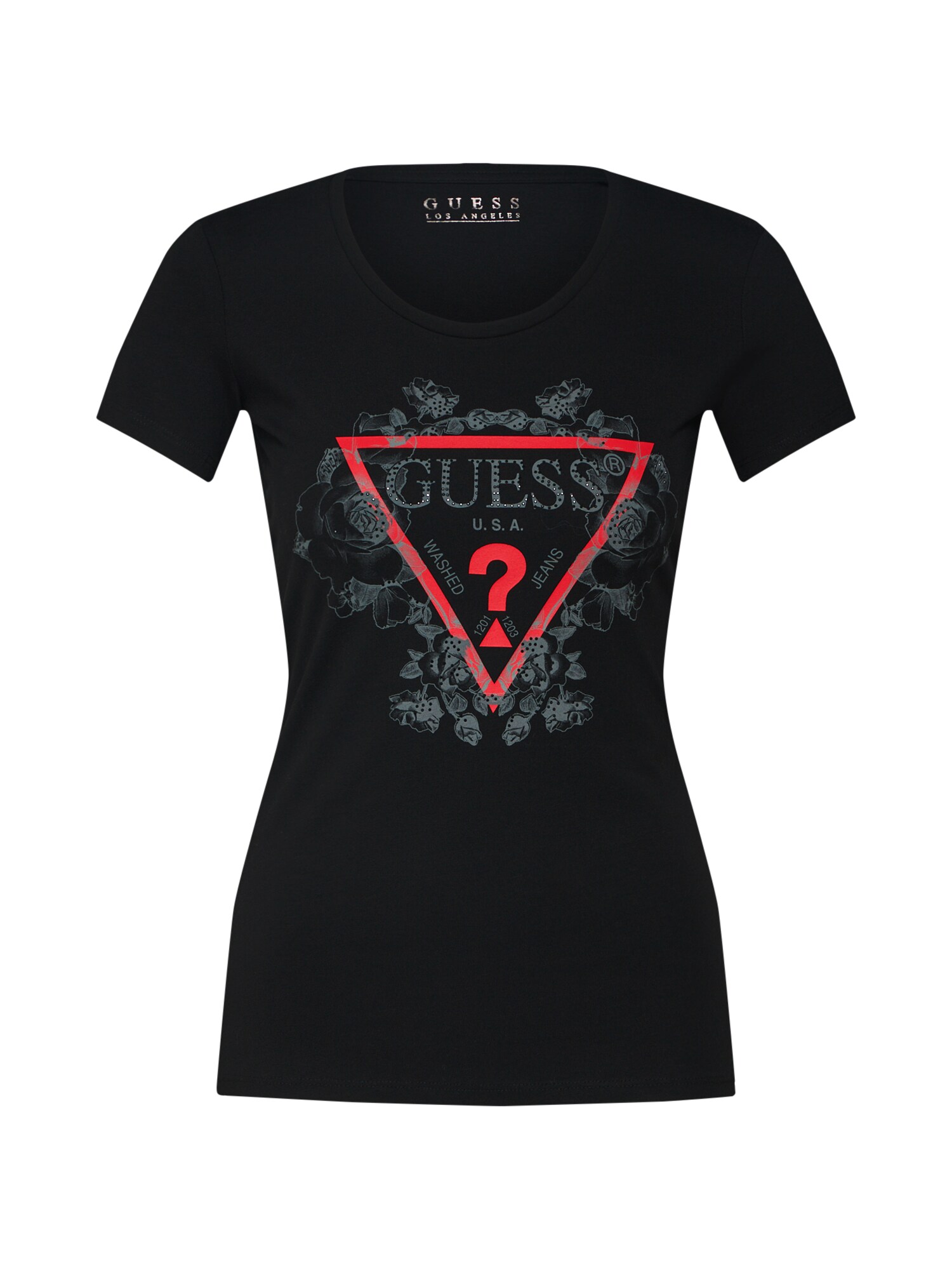 Guess Dames Shirt Zwart guess kopen in de aanbieding