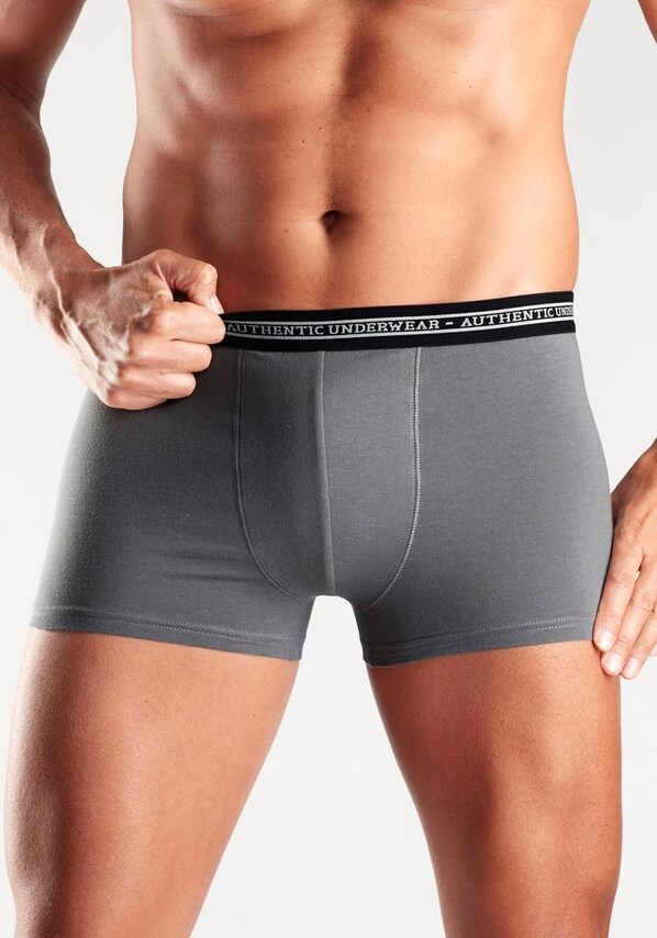 AUTHENTIC UNDERWEAR, Boxeralsók, bézs, barna, szürke & zöld, 7 kép a 24 közül