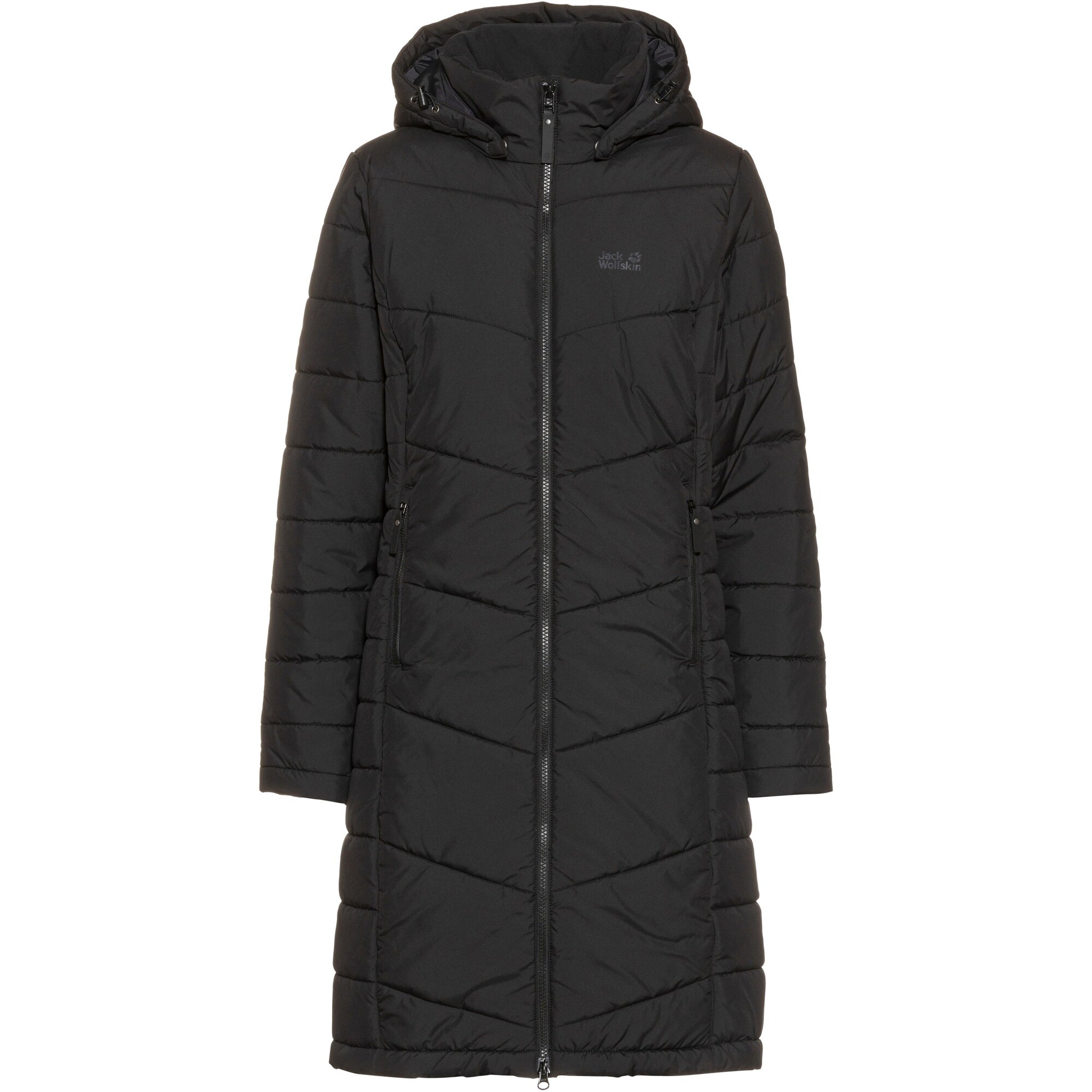 JACK WOLFSKIN Žieminis paltas  juoda