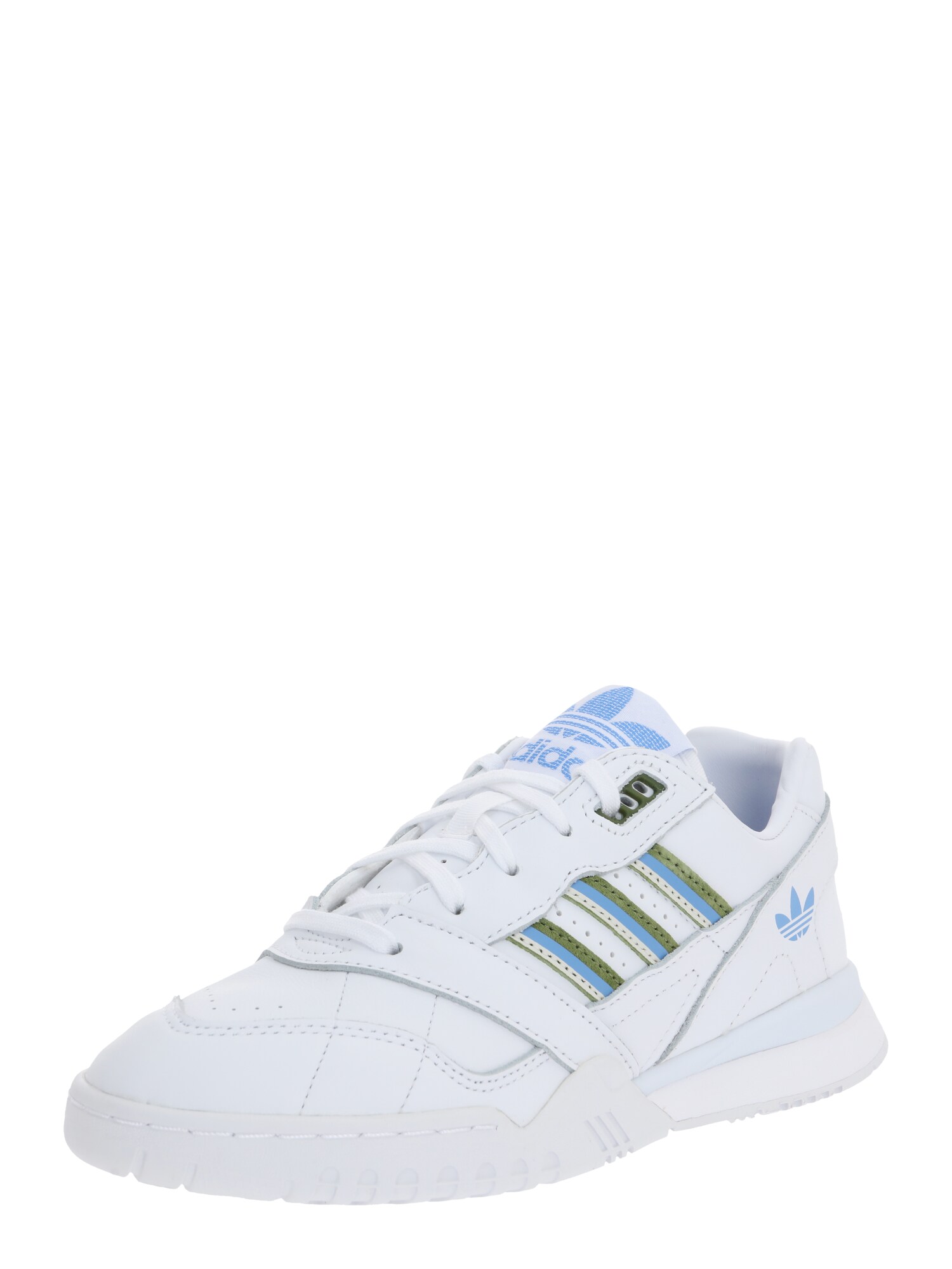 ADIDAS ORIGINALS Sportbačiai be auliuko 'A.R. Trainer'  alyvuogių spalva / balta / šviesiai mėlyna