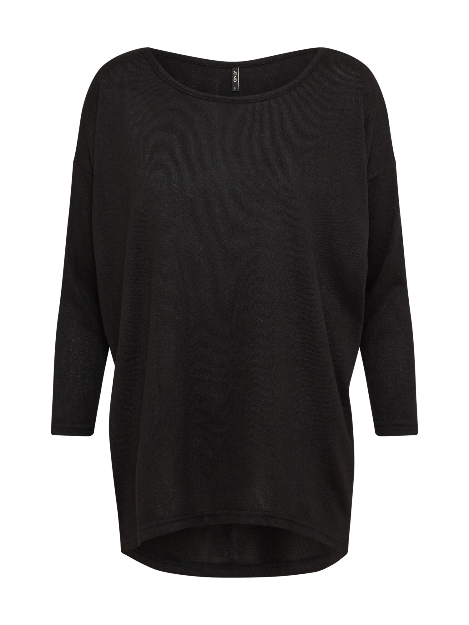 Only Dames Trui Elcos Zwart Gemeleerd only kopen in de aanbieding