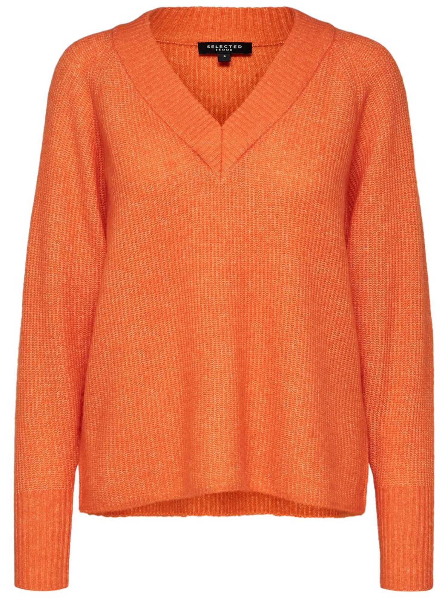 Selected Femme Dames Trui Koraal selected femme kopen in de aanbieding