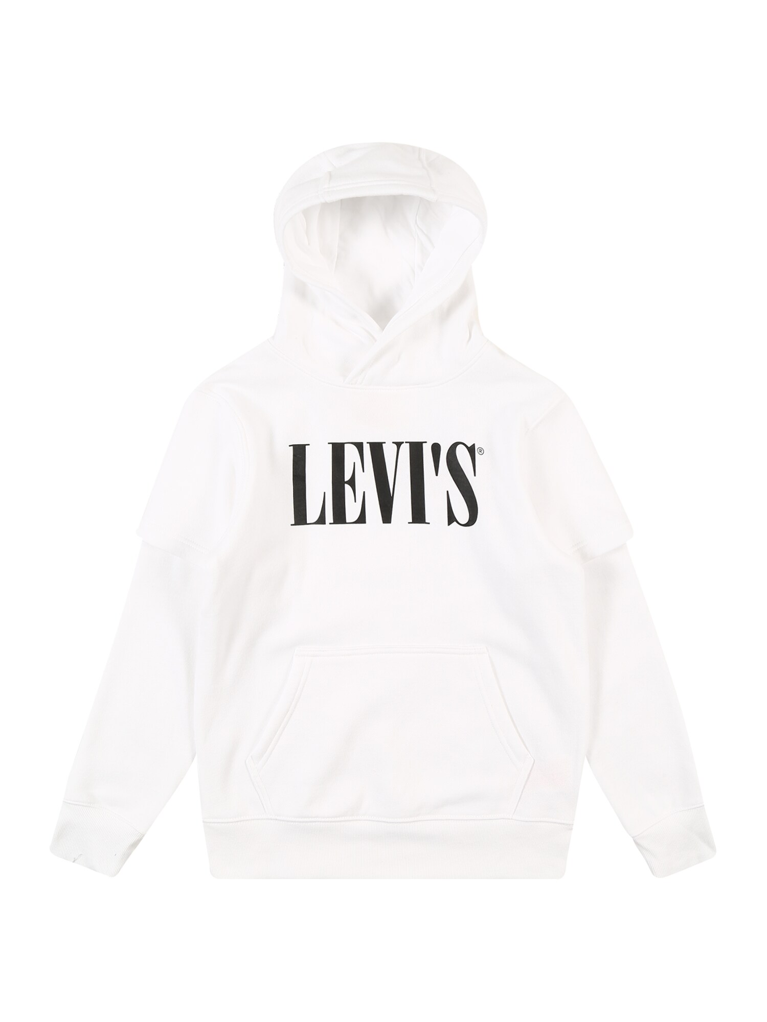 LEVI'S Megztinis be užsegimo  juoda / balta