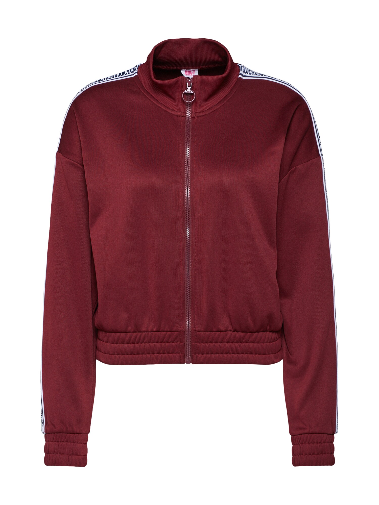 Juicy By Couture Dames Sweatvest Donkerrood juicy by juicy couture kopen in de aanbieding