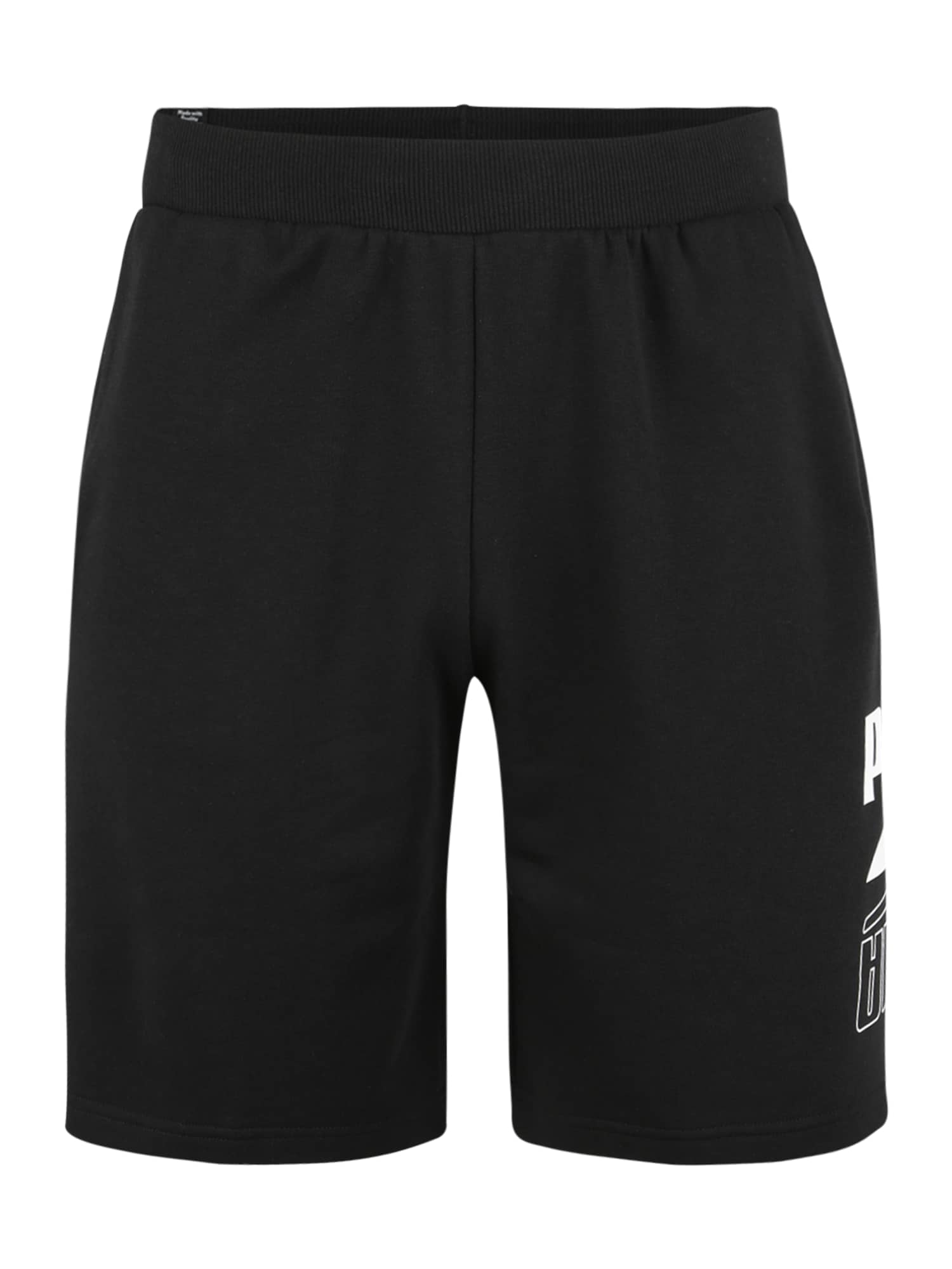 PUMA Sportinės kelnės  sidabro pilka / juoda