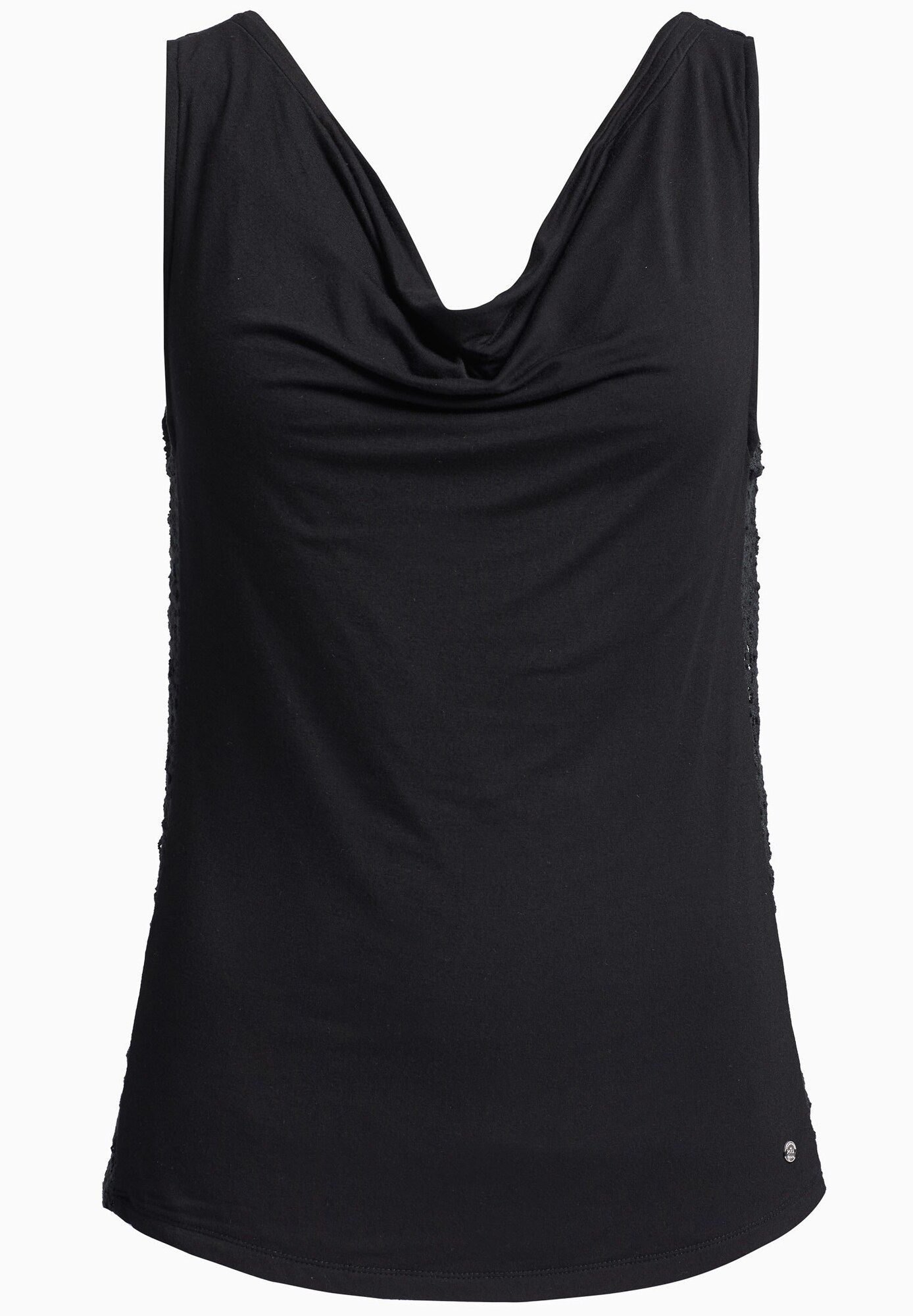 Khujo Dames Top Evie Zwart khujo kopen in de aanbieding