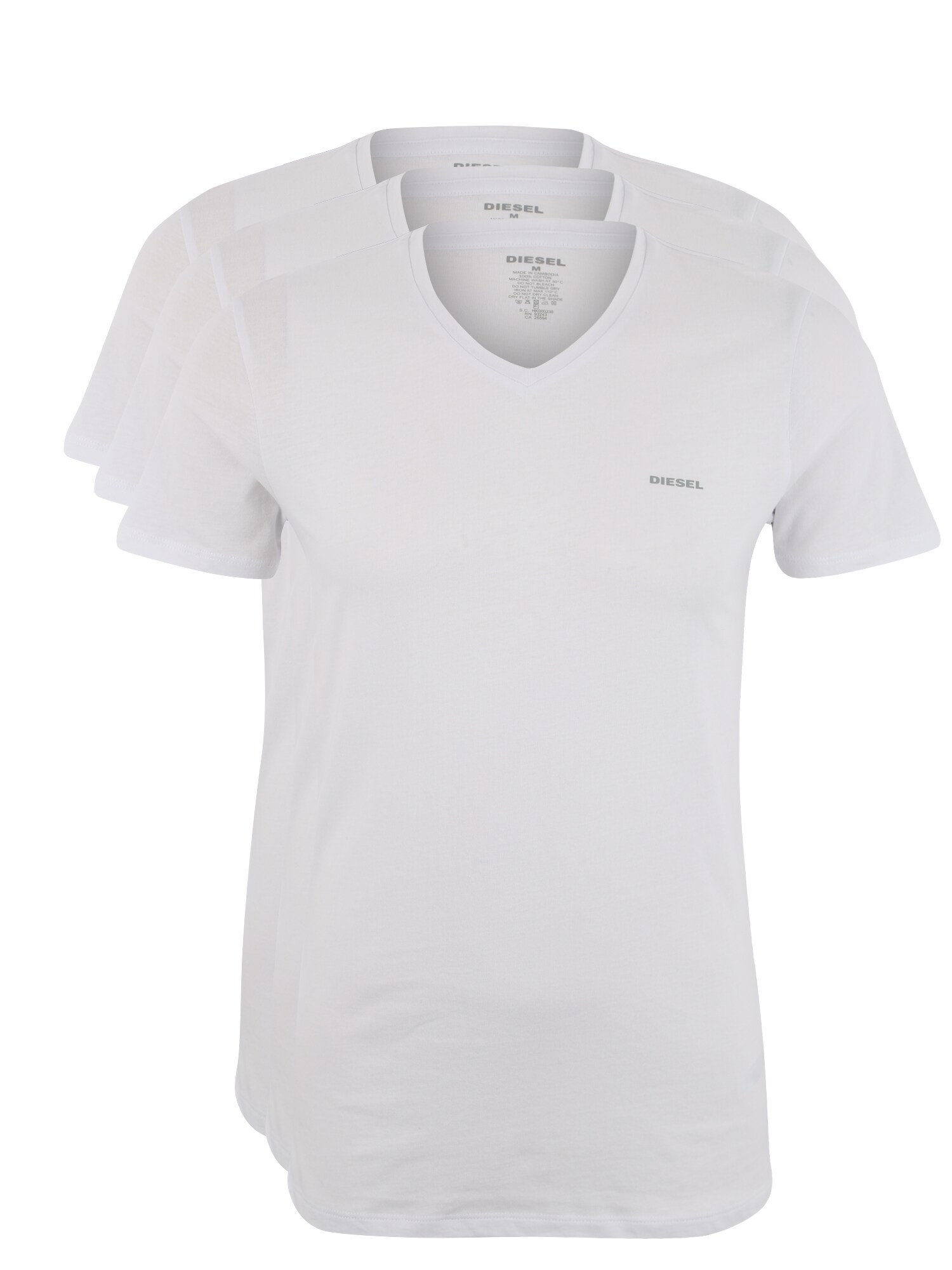 DIESEL Apatiniai marškinėliai 'UMTEE-JAKE'  balta
