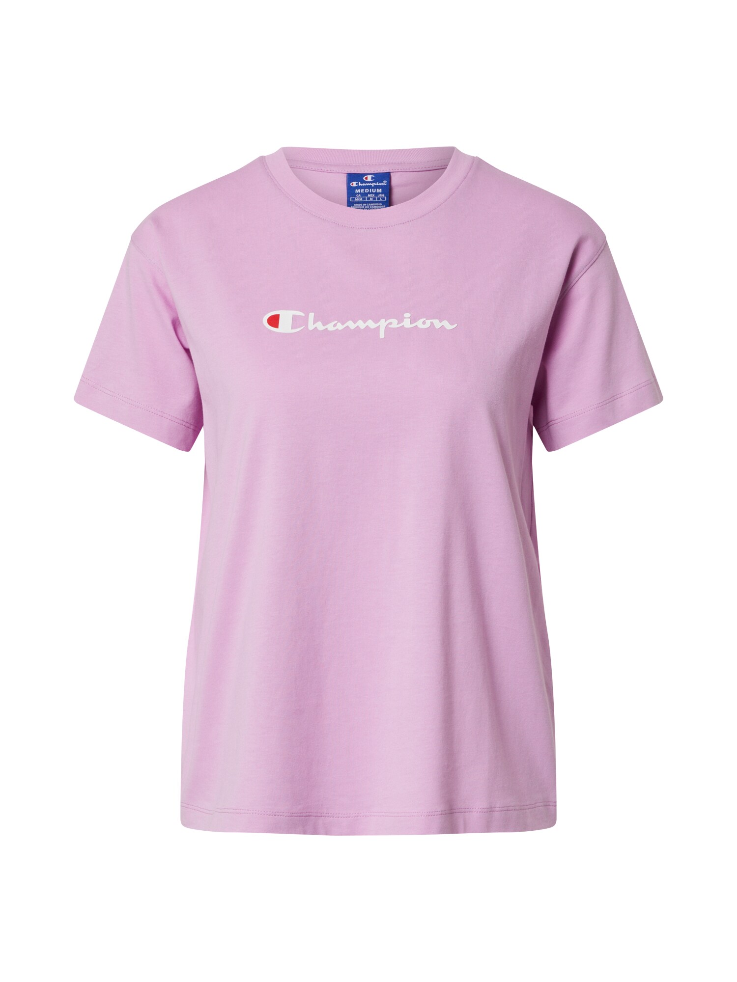 Champion Authentic Athletic Apparel Marškinėliai  purpurinė / balta