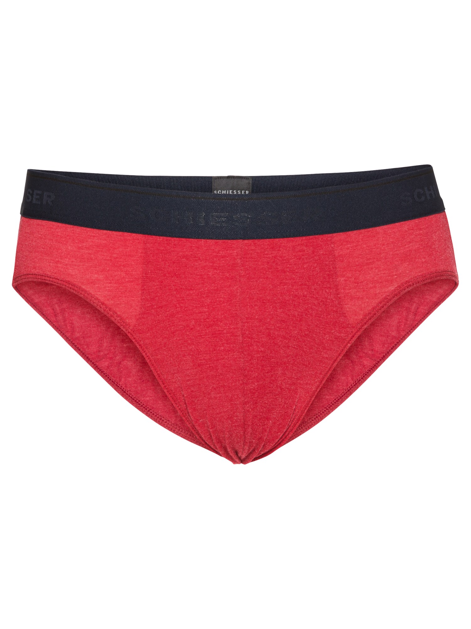 Schiesser Heren Slip Rio Lichtrood Zwart schiesser kopen in de aanbieding