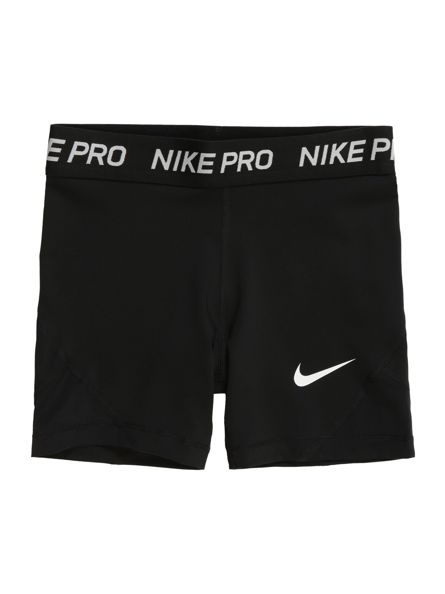Nike Meisjes Sportbroek Short Boy Zwart Wit nike kopen in de aanbieding