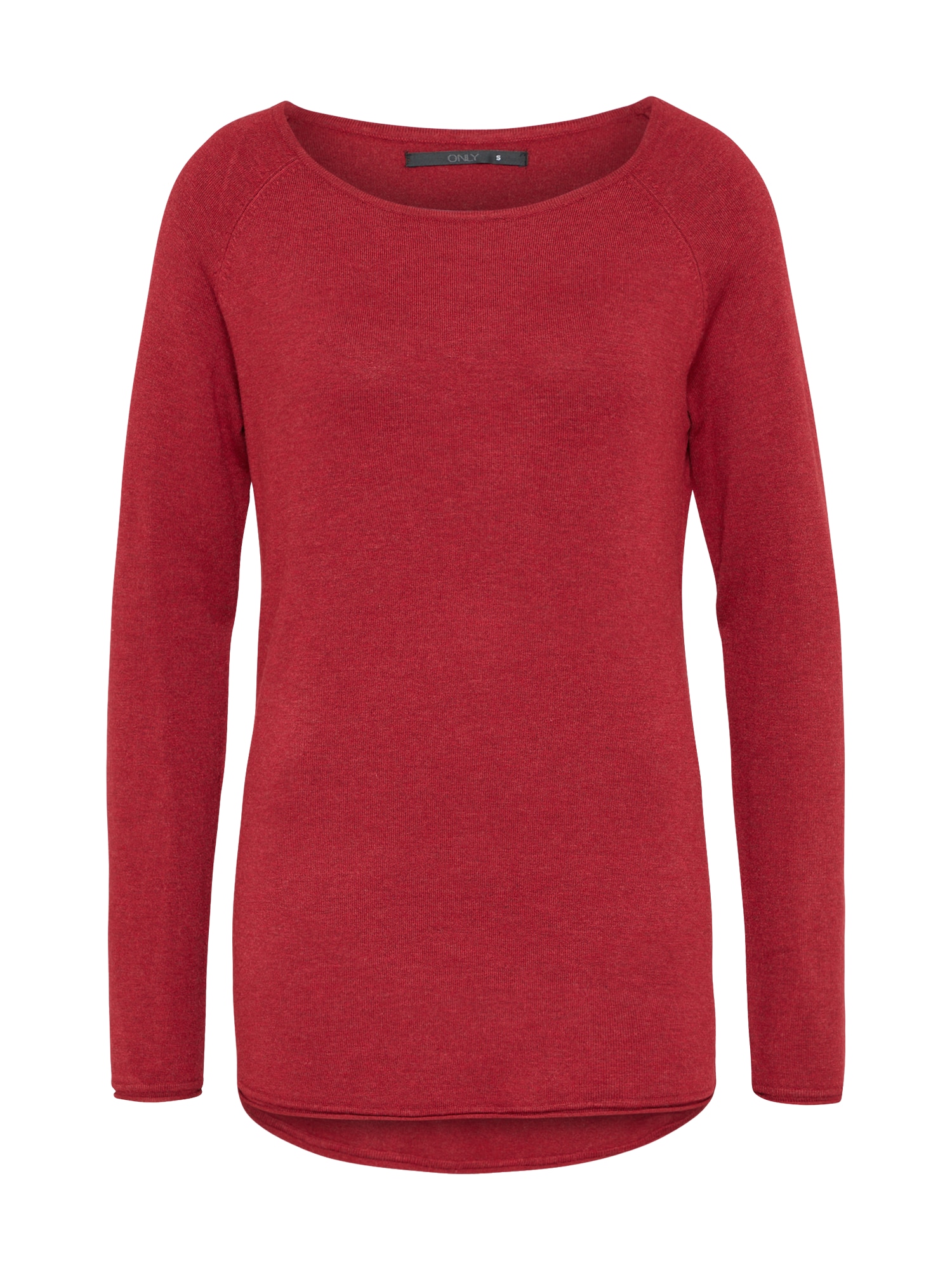 ONLY Пуловер 'Mila'  бургундово червено