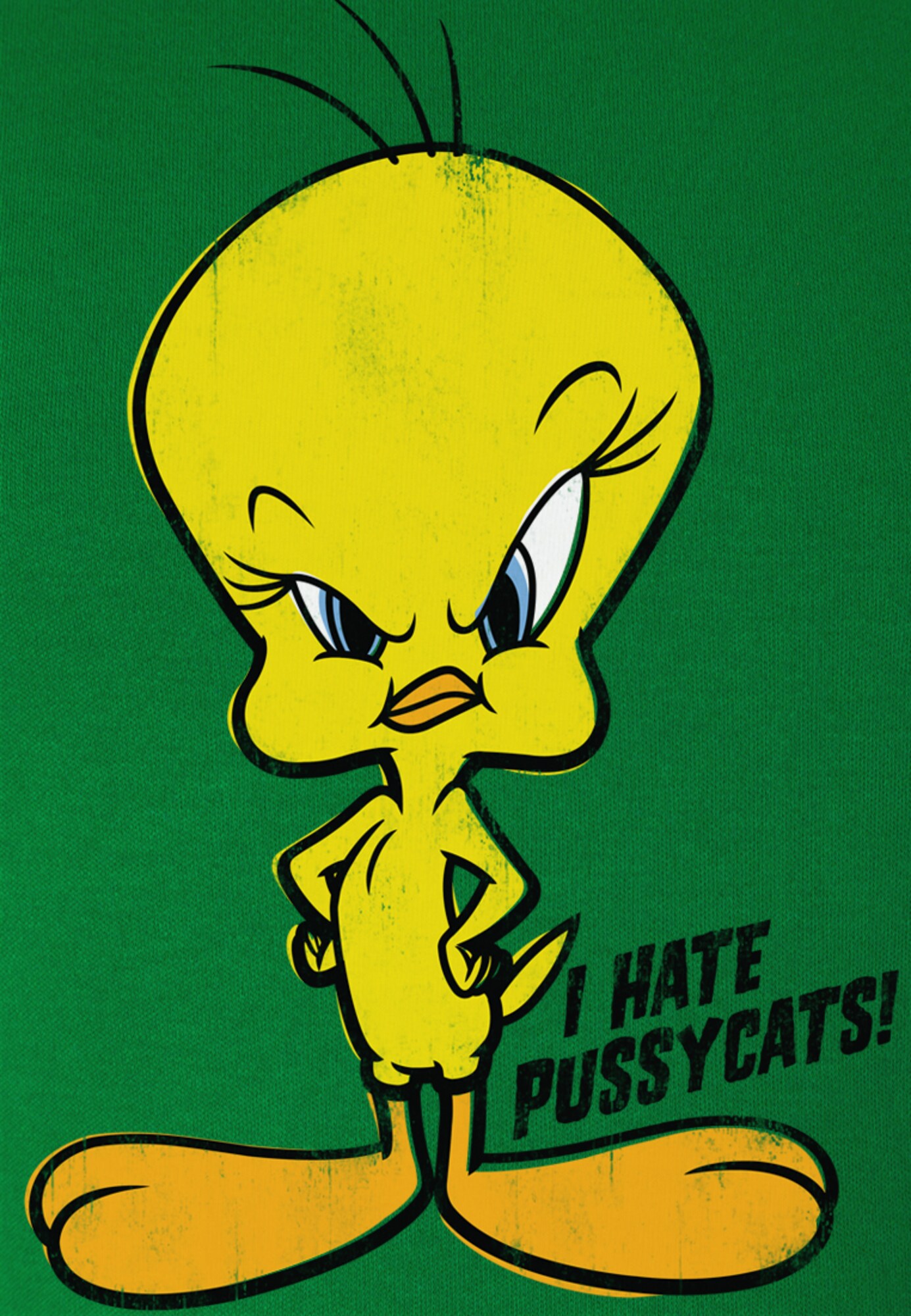 Thumbnail - T-Shirt 'Tweety - I Hate Pussycats Vogel'
