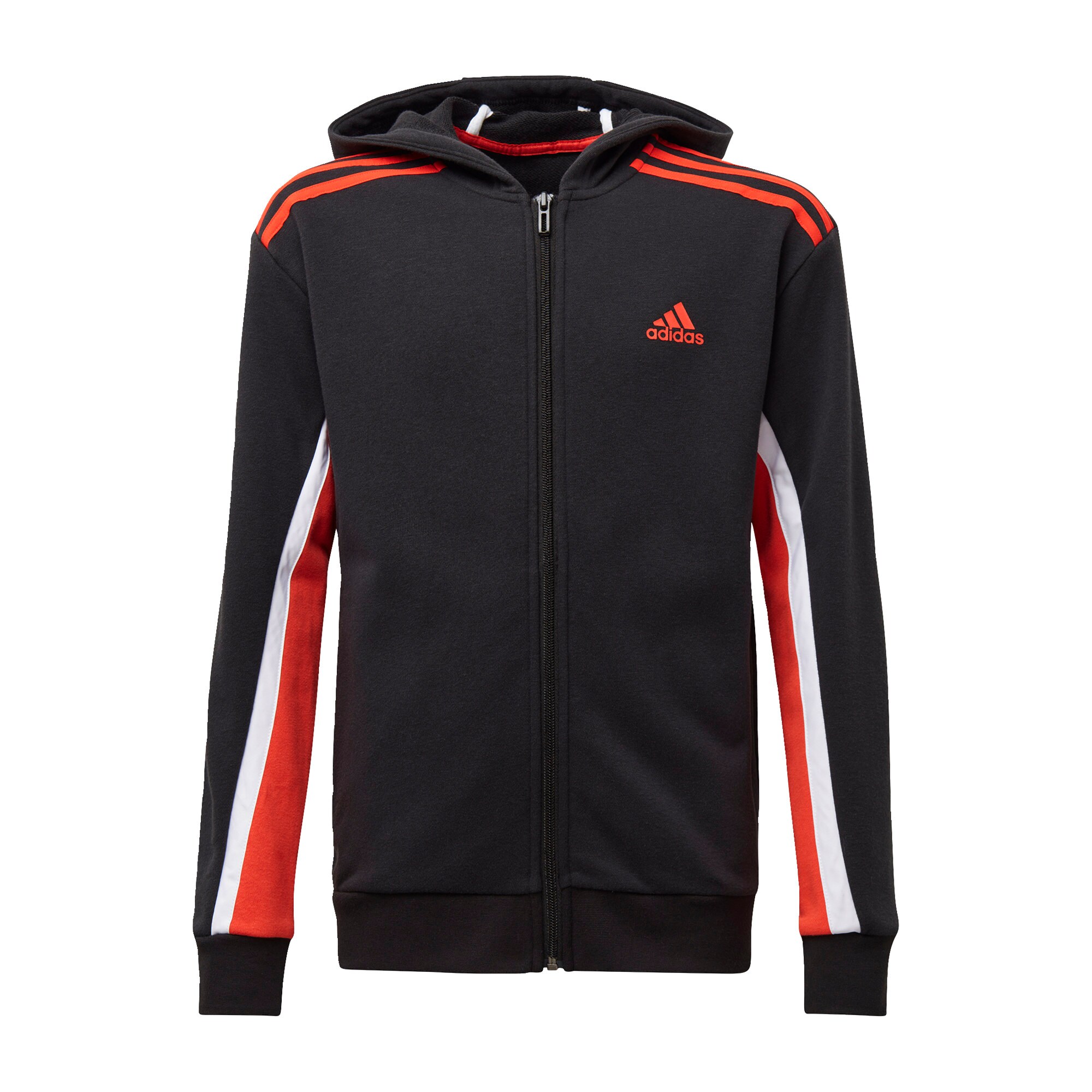 ADIDAS PERFORMANCE Sportinis džemperis 'Bold'  juoda / balta / oranžinė-raudona