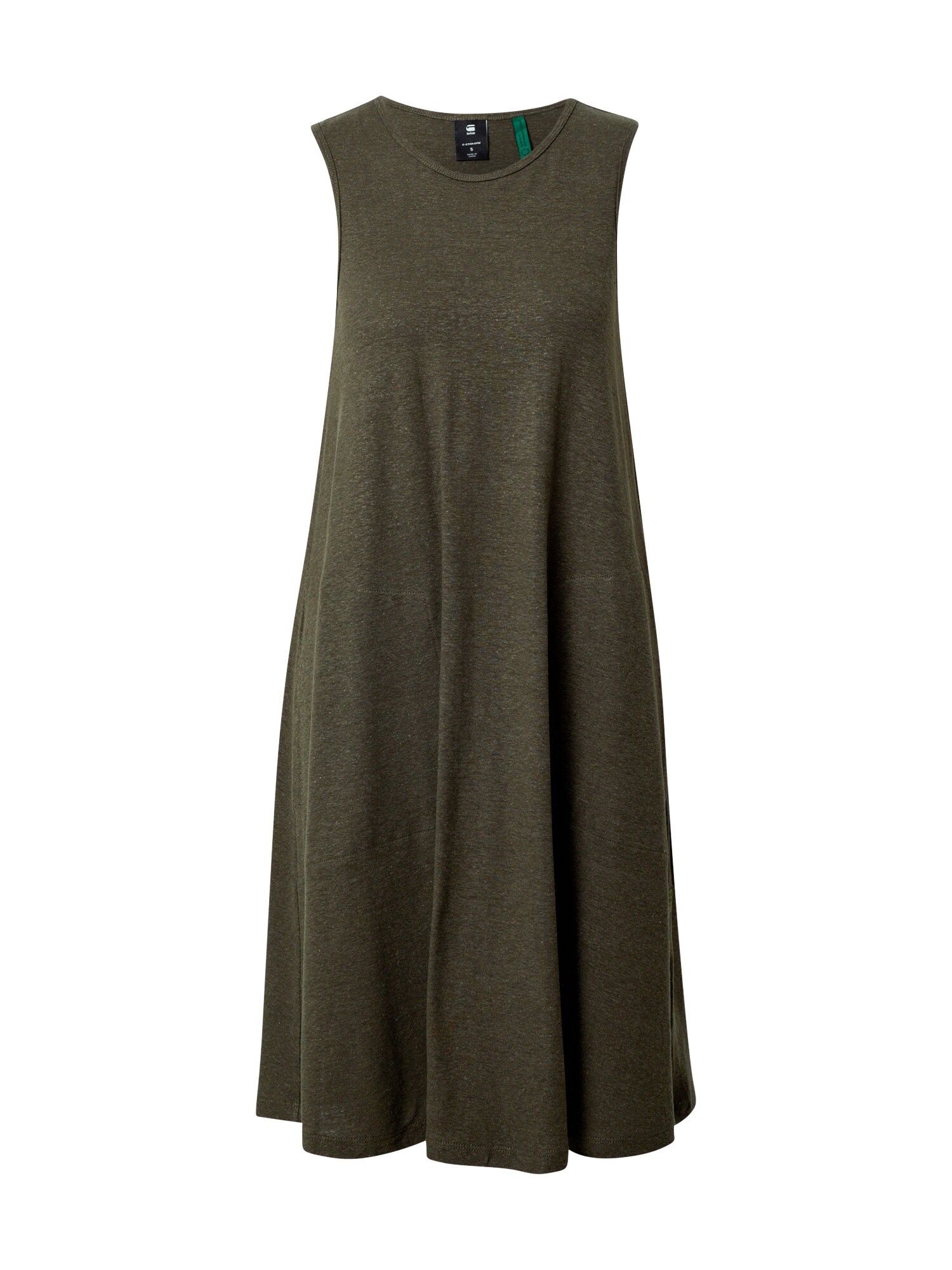 G-Star RAW Suknelė 'Tank dress a-line r wmn sls'  žalia