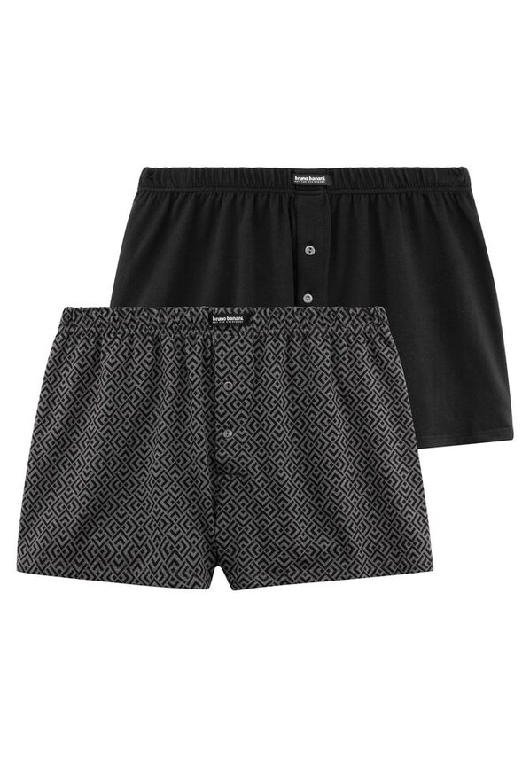 Bruno Banani, Boxeralsók, szürke & fekete, 1 kép a 8 közül