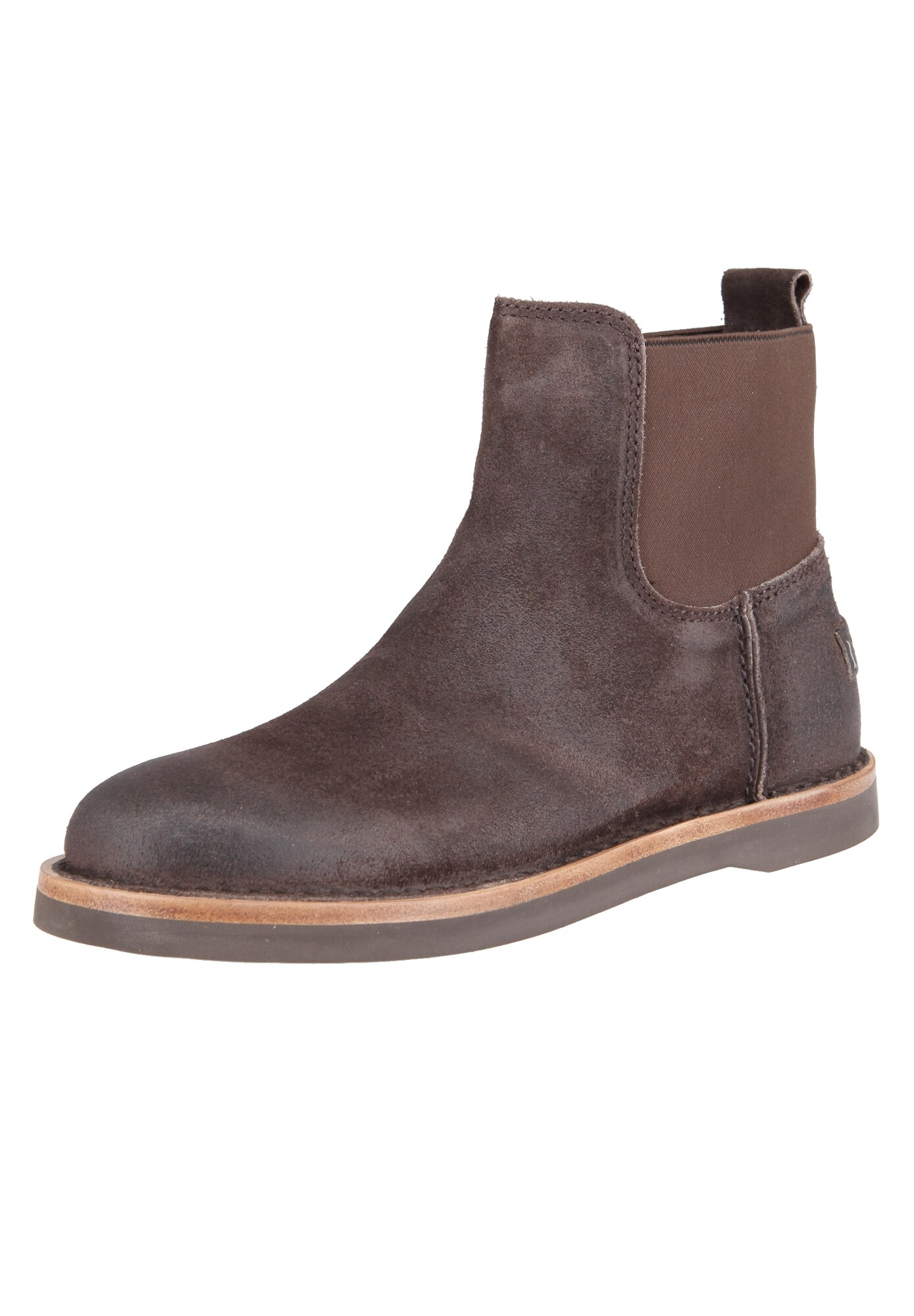 Shabbies Amsterdam Dames Chelsea Boots Beige shabbies amsterdam kopen in de aanbieding