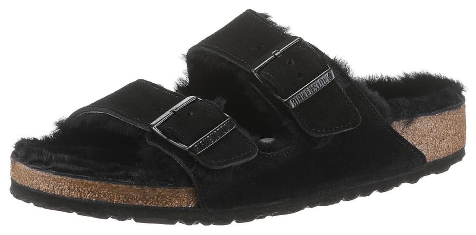 BIRKENSTOCK Šľapky 'Arizona'  hnedá / čierna